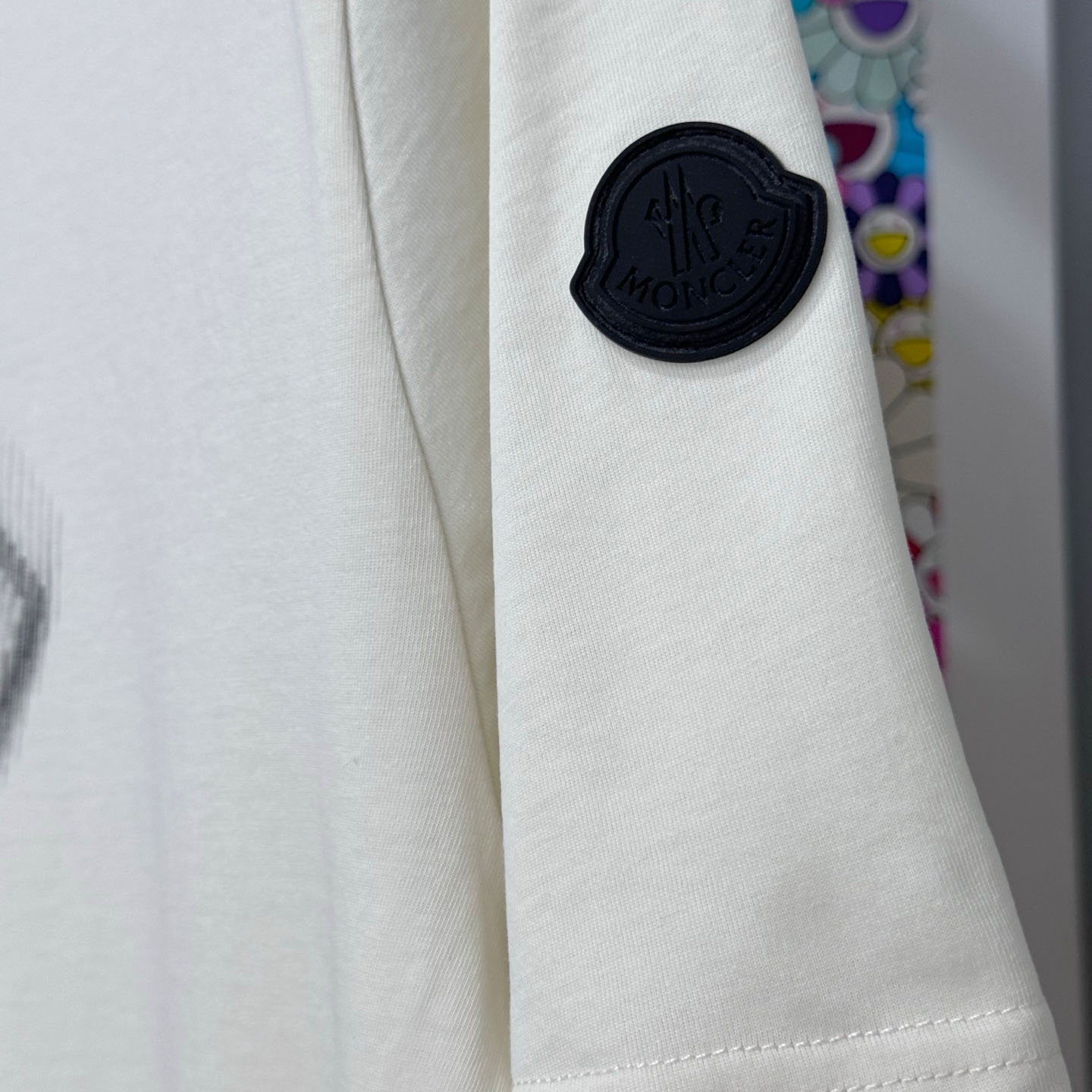 Moncler Blurred Logo Cotton T-Shirt - DopestKickz