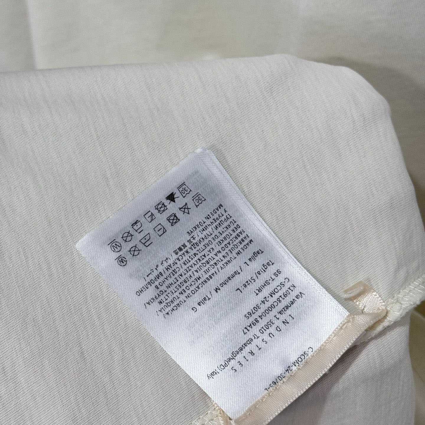 Moncler Blurred Logo Cotton T-Shirt - DopestKickz