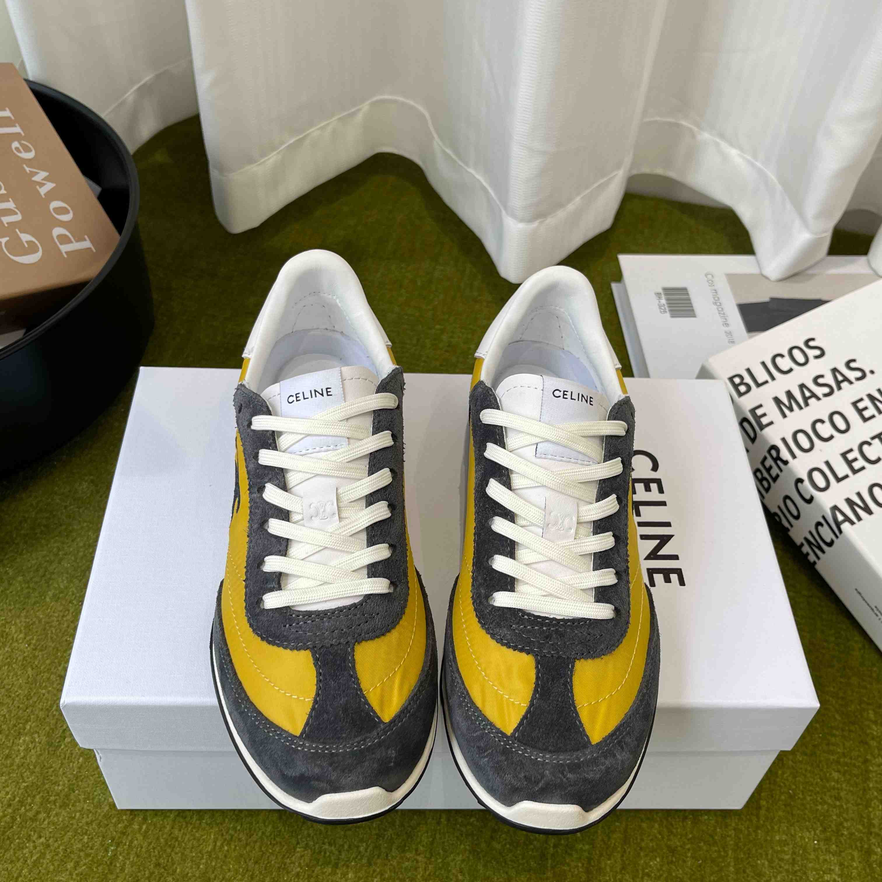 CELINE RACER LOW LACE-UP SNEAKER  - DopestKickz