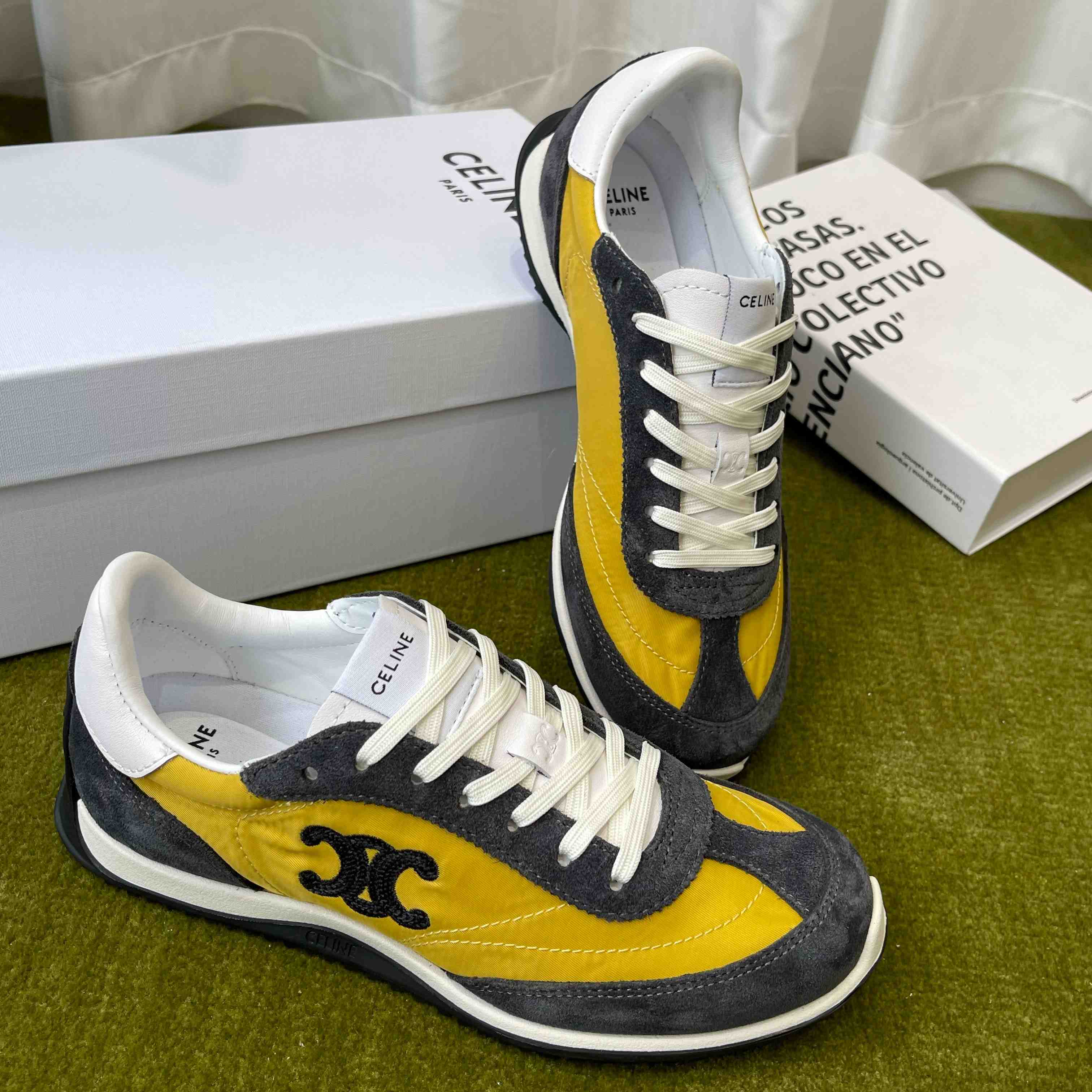 CELINE RACER LOW LACE-UP SNEAKER  - DopestKickz