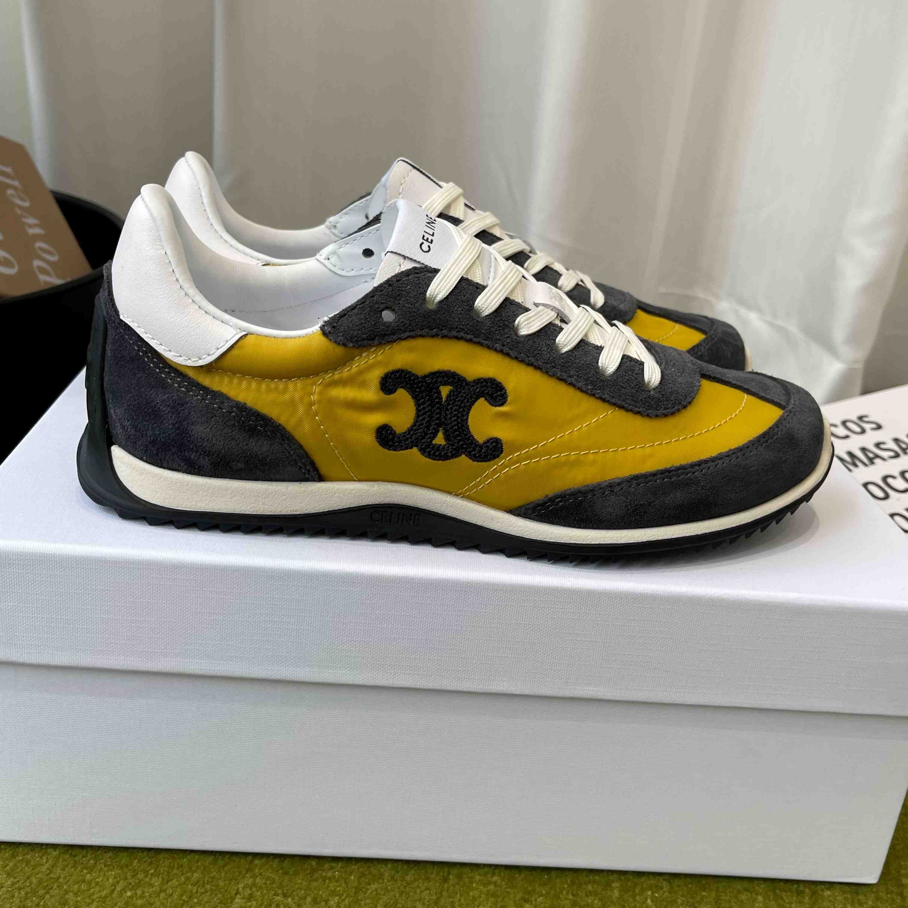 CELINE RACER LOW LACE-UP SNEAKER  - DopestKickz