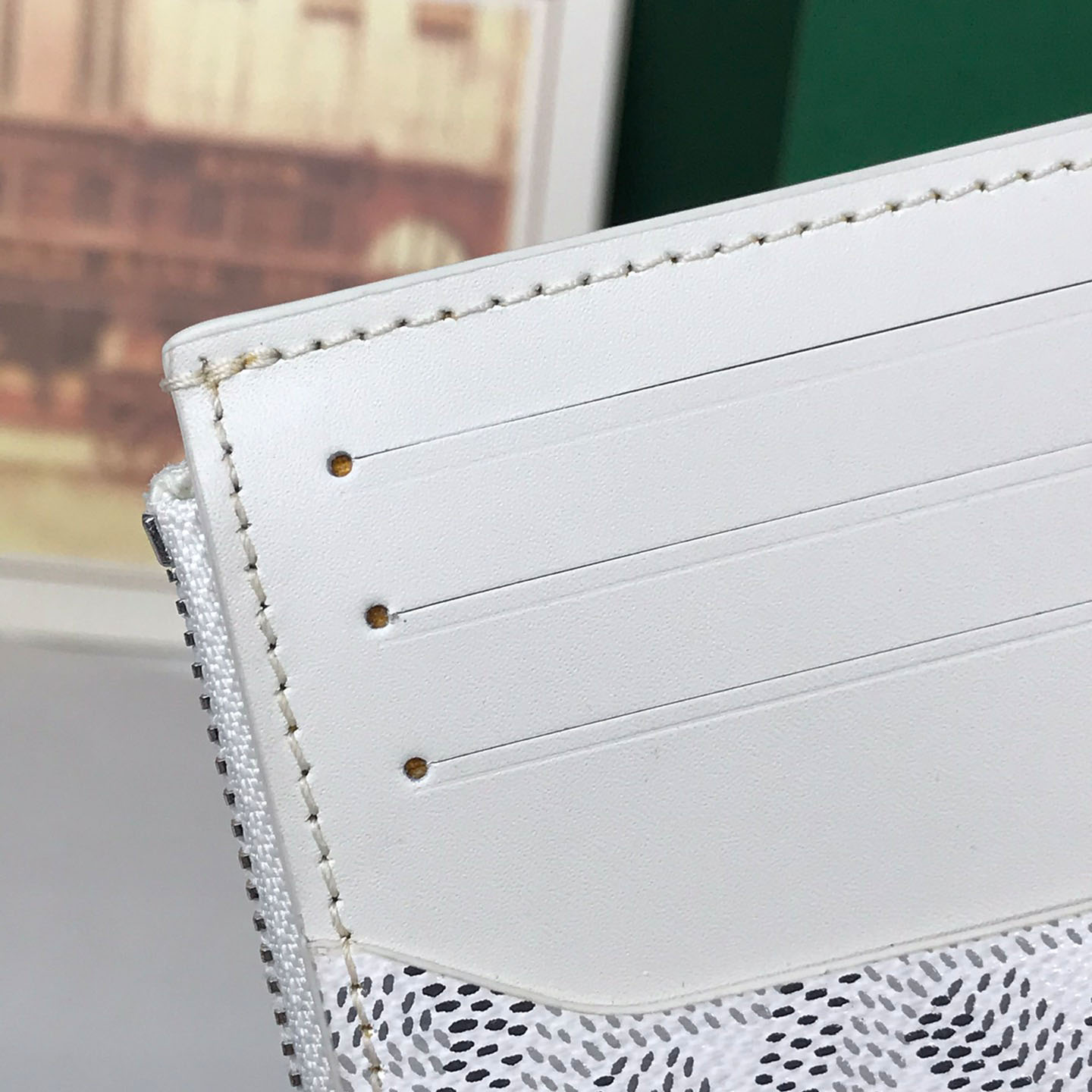 Goyard Bourbon Zipped Card Holder - DopestKickz