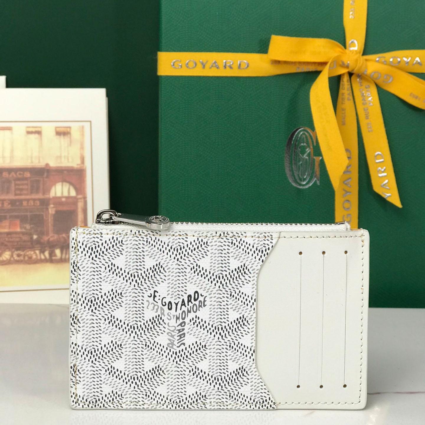 Goyard Bourbon Zipped Card Holder - DopestKickz