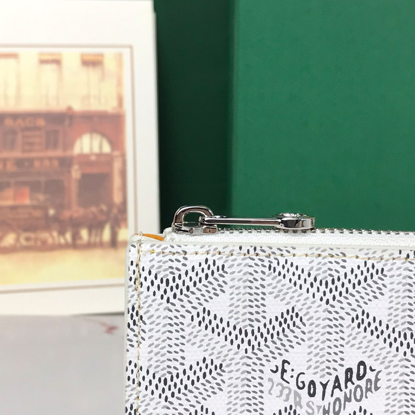 Goyard Bourbon Zipped Card Holder - DopestKickz