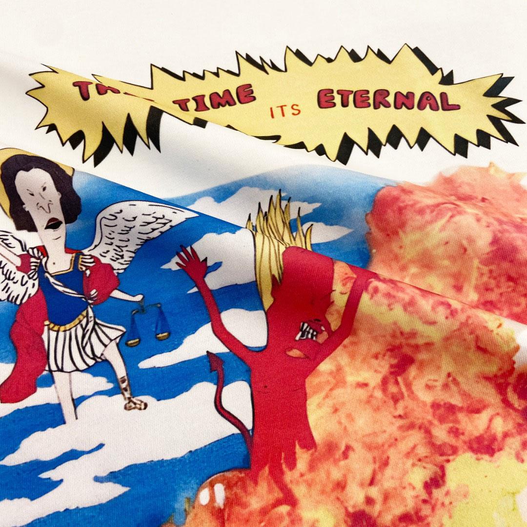 Saint Michael Time Is Eternal Tee  - DopestKickz