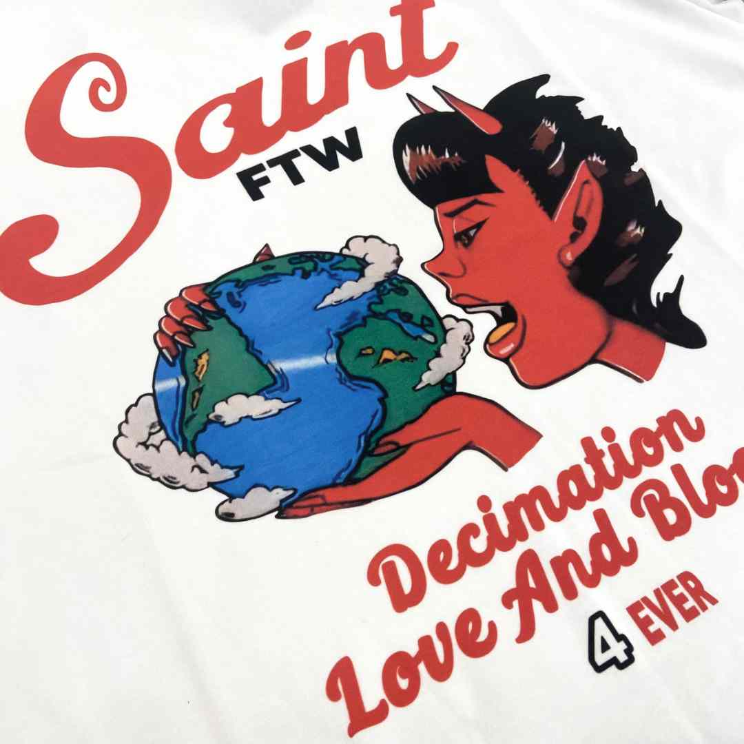 Saint Michael Saint Devil Short-Sleeve Tee - DopestKickz
