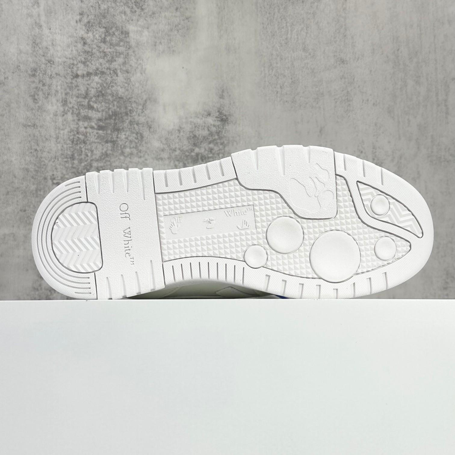 Off-White Out of Office Low 'For Walking - White Blue White Sole' - DopestKickz