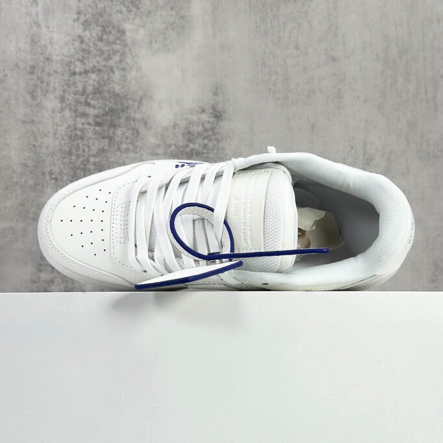 Off-White Out of Office Low 'For Walking - White Blue White Sole' - DopestKickz