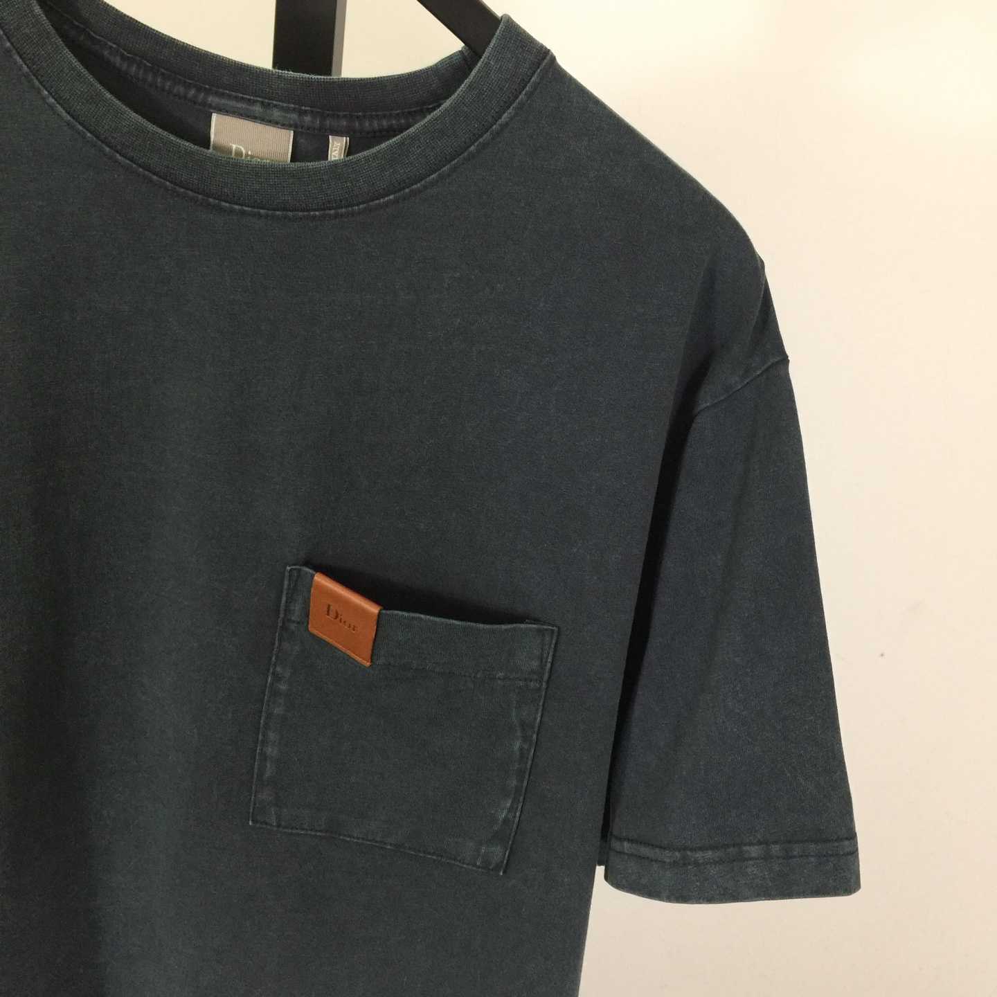 Dior T-Shirt With Pocket, Relaxed Fit  - DopestKickz