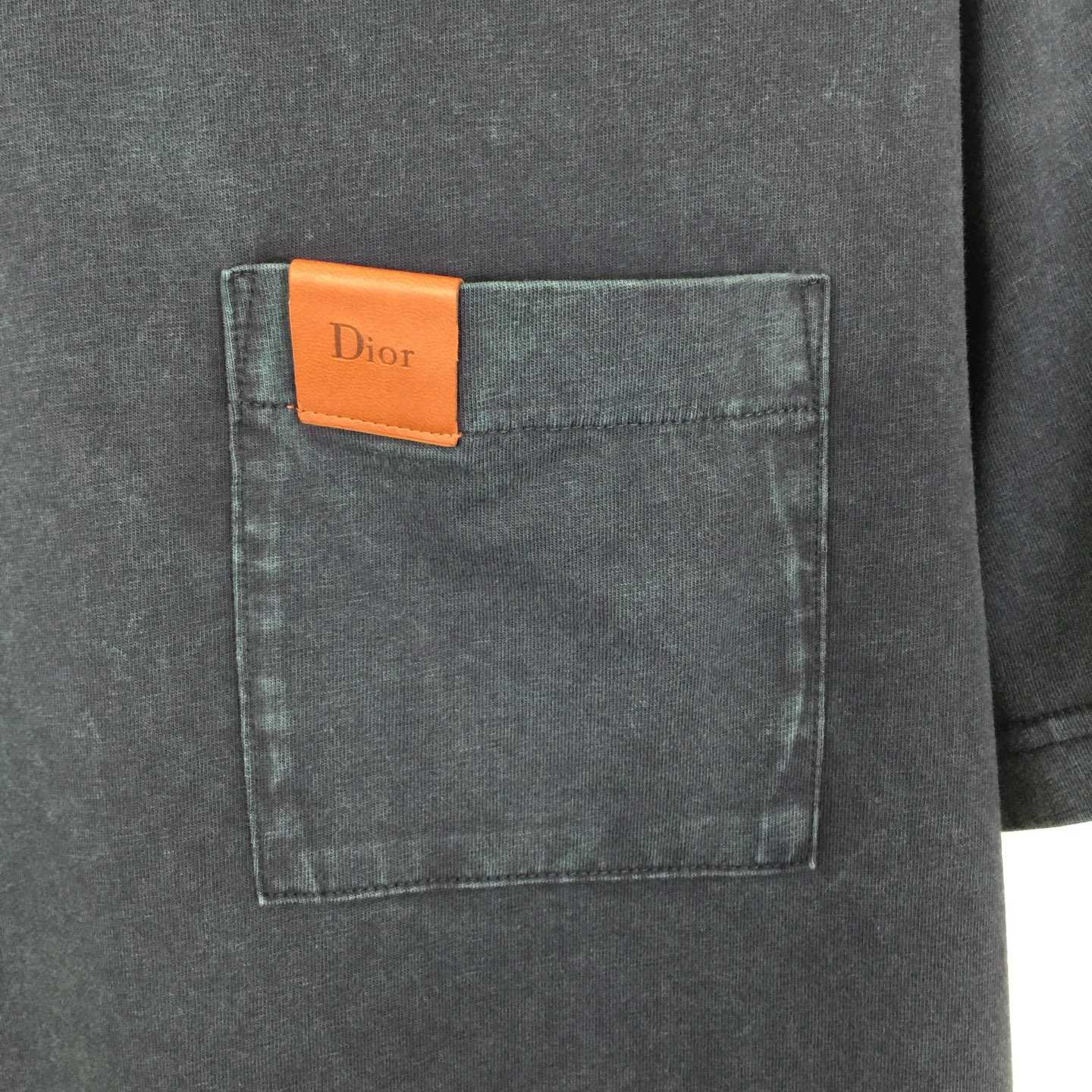 Dior T-Shirt With Pocket, Relaxed Fit  - DopestKickz