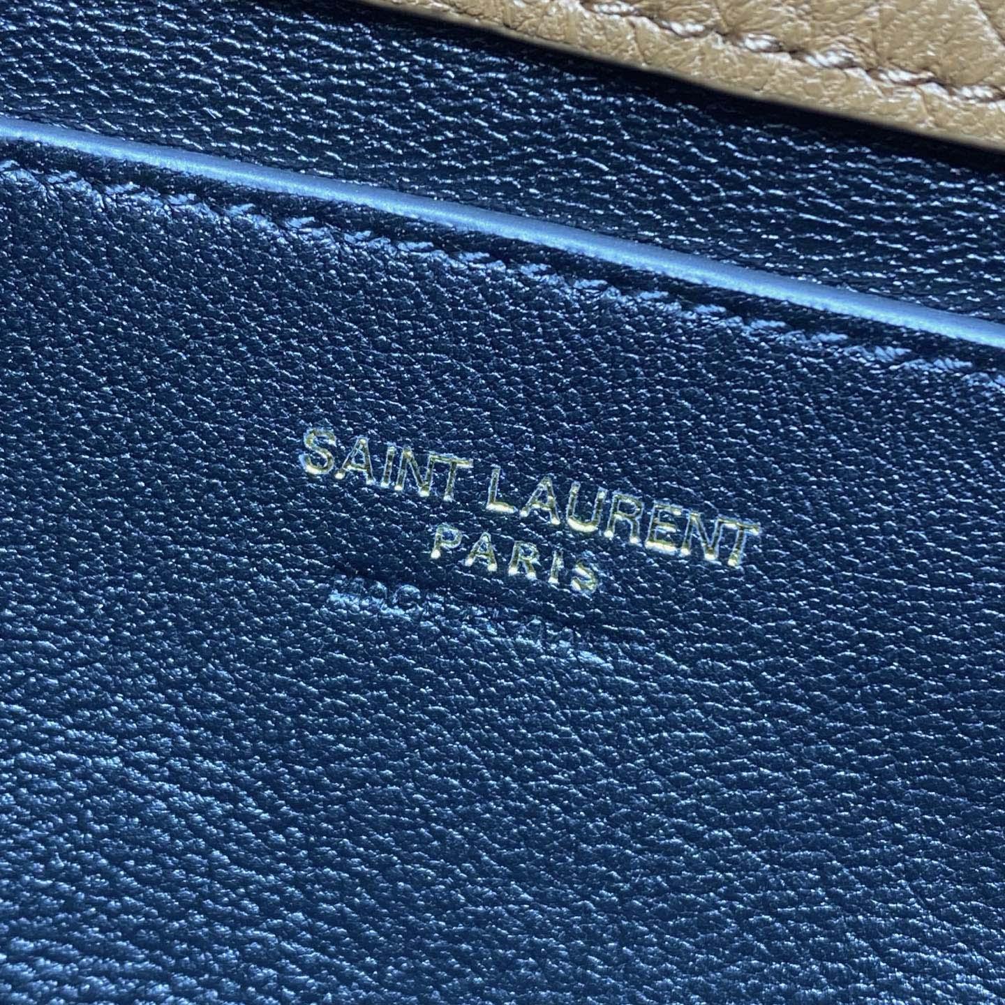 Saint Laurent Cassandre Small Chain Clutch In Lambskin - DopestKickz