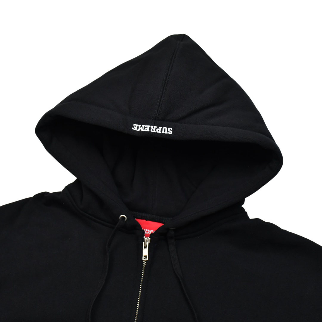Supreme x Michael Jackson Graphic-Print Zip-Up Hoodie - Black - DopestKickz