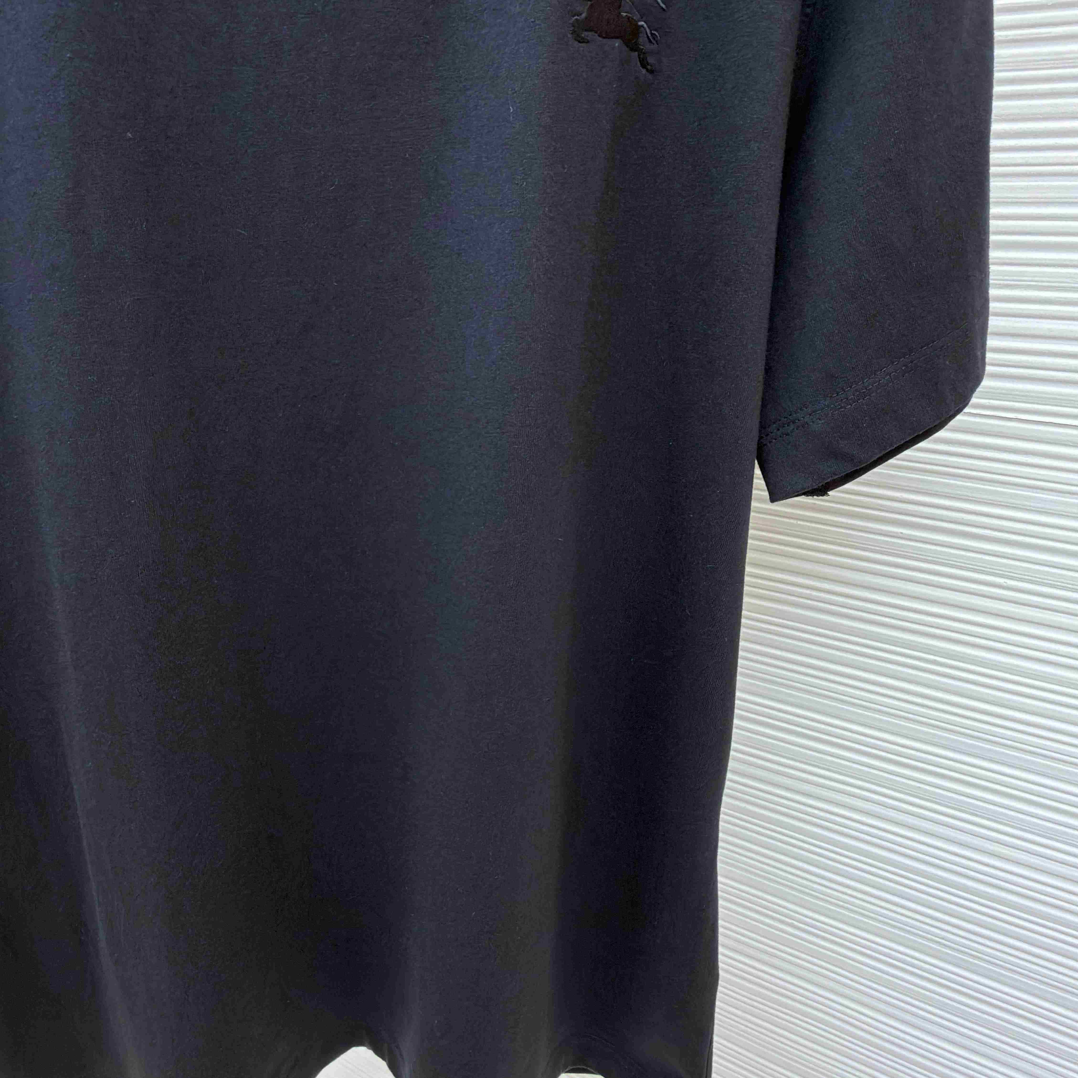 Burberry Check Trim Cotton T-shirt - DopestKickz