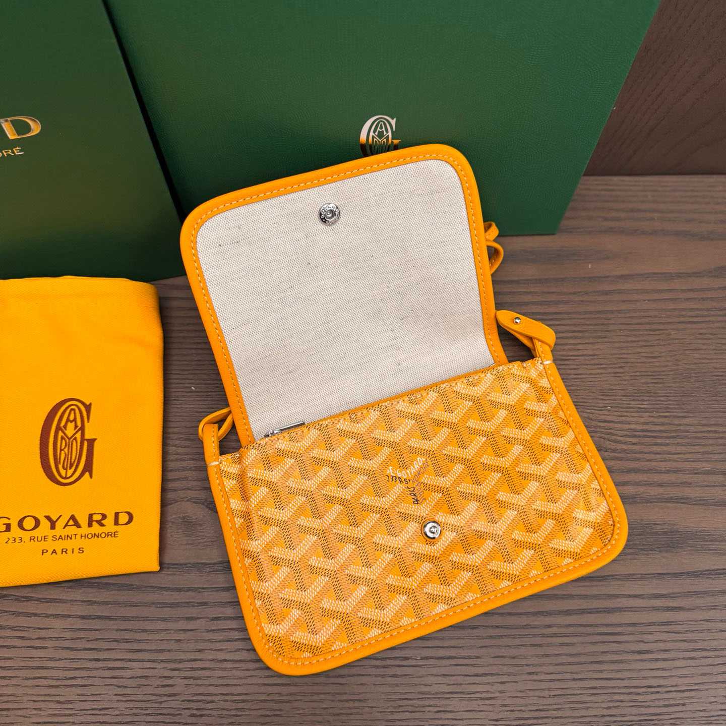 Goyard Plumet Pocket Wallet - DopestKickz