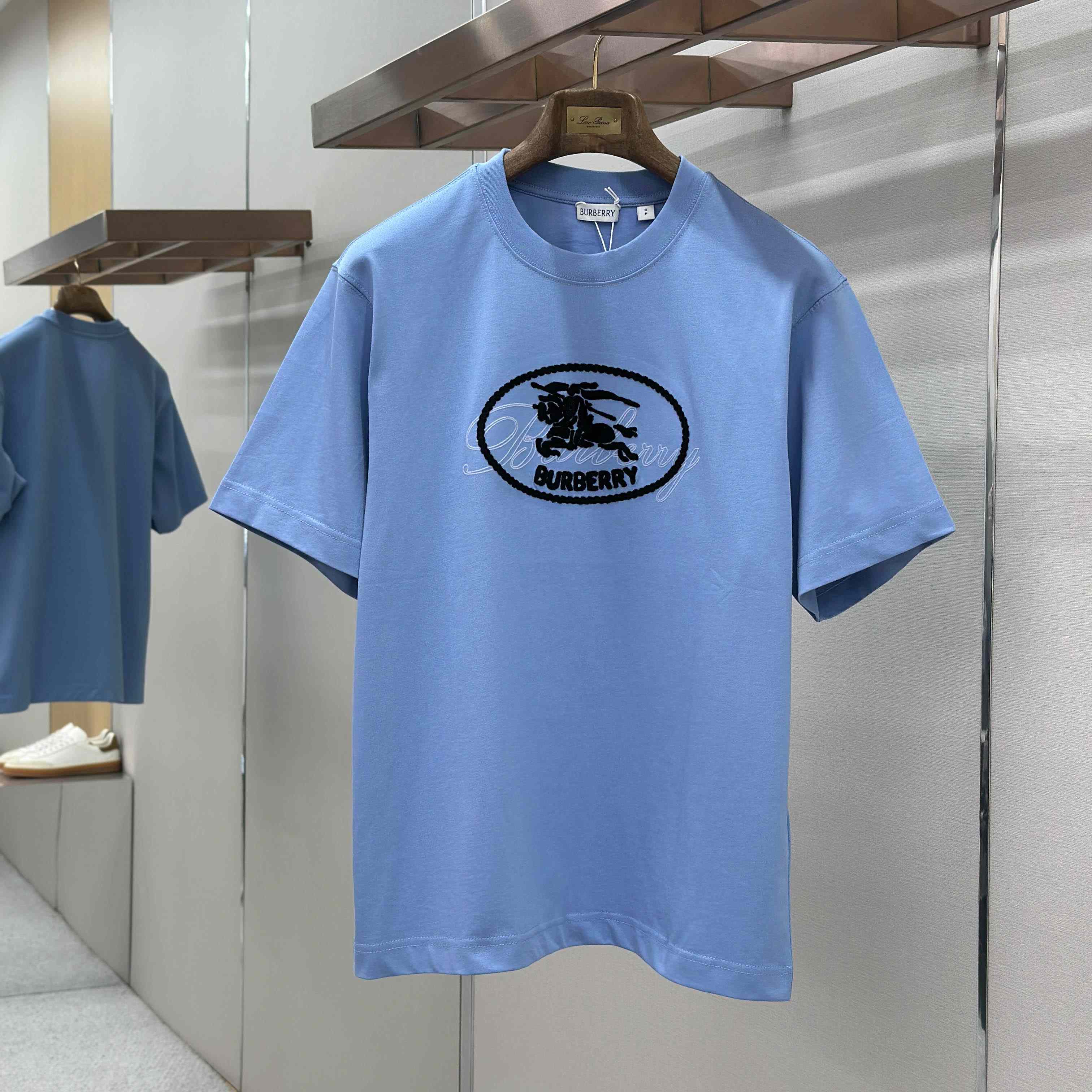 Burberry Knight Stamp Cotton T-shirt - DopestKickz