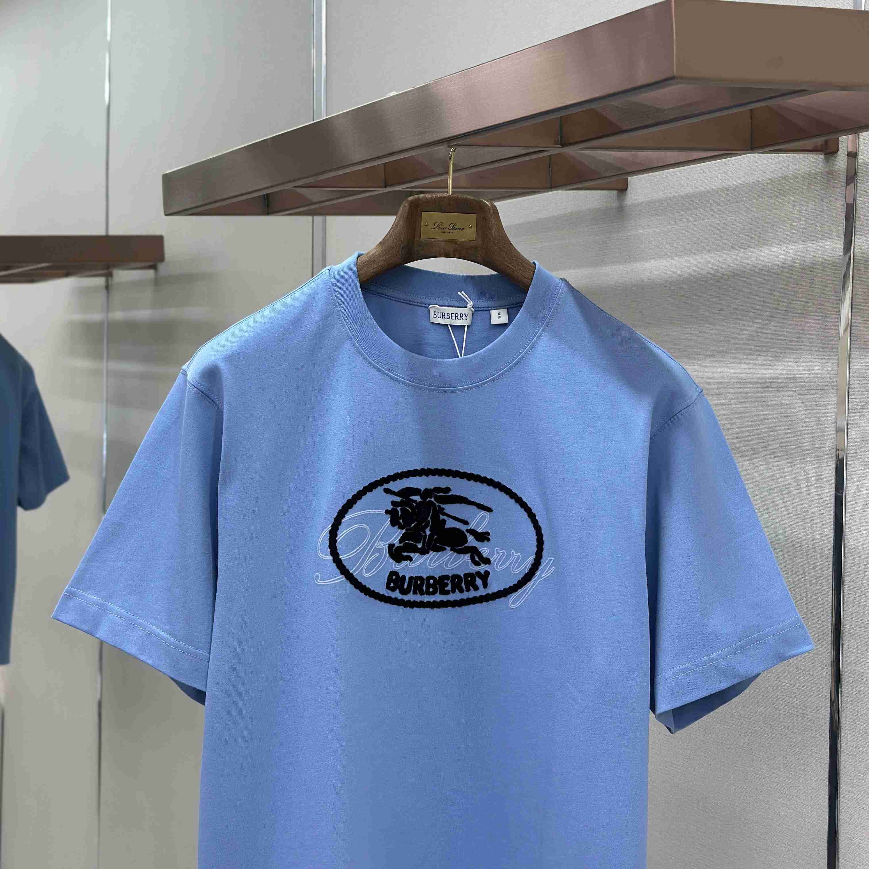 Burberry Knight Stamp Cotton T-shirt - DopestKickz