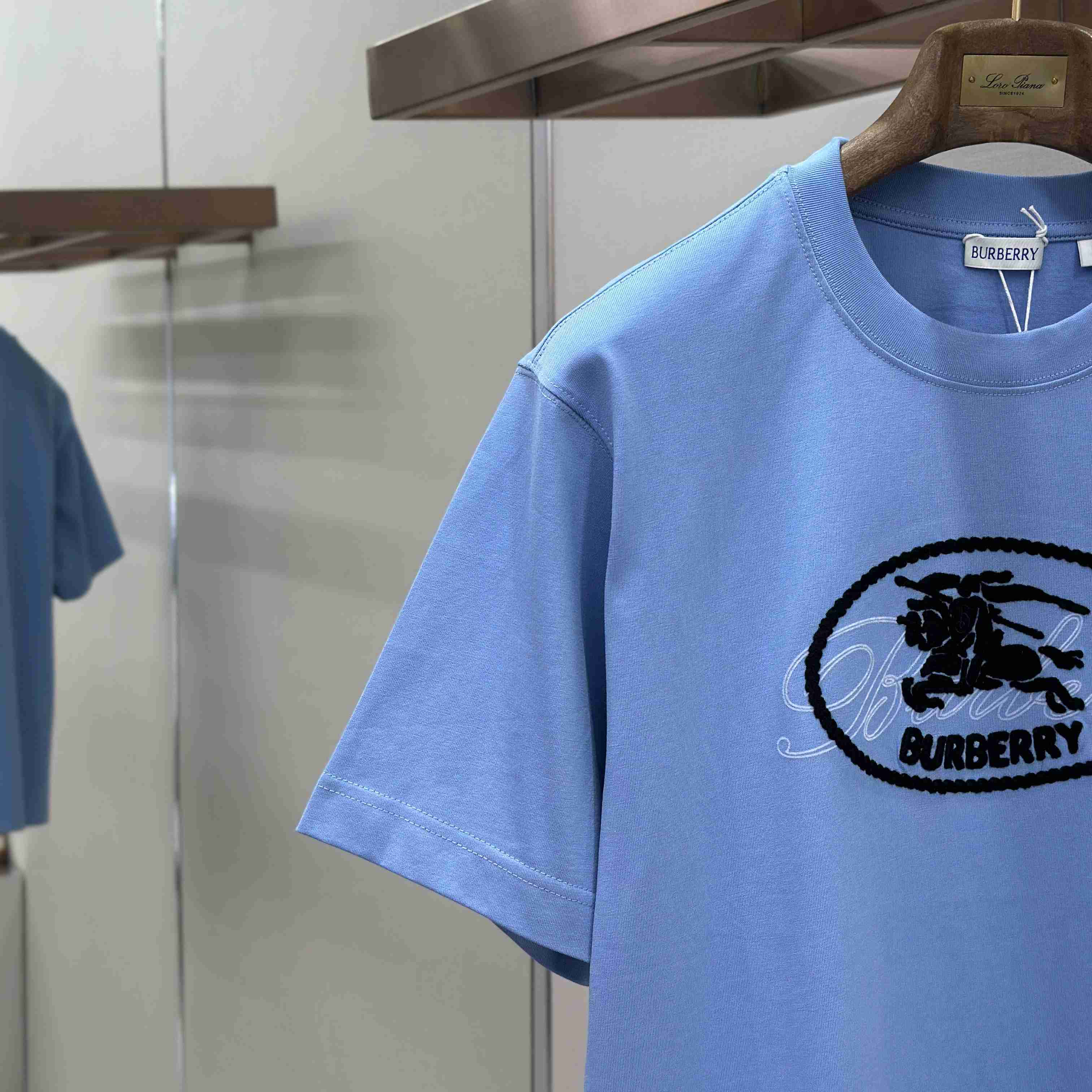 Burberry Knight Stamp Cotton T-shirt - DopestKickz