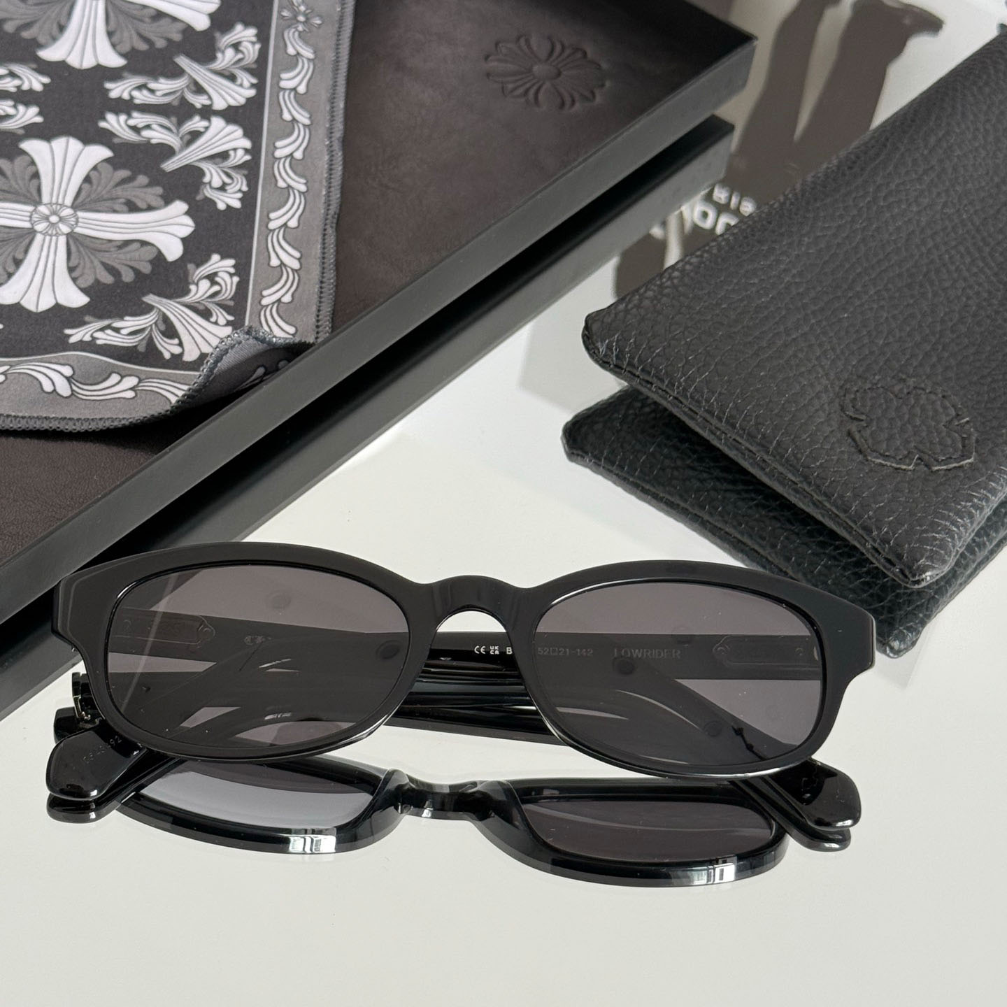 Chrome Hearts Low Rider Sunglasses - DopestKickz