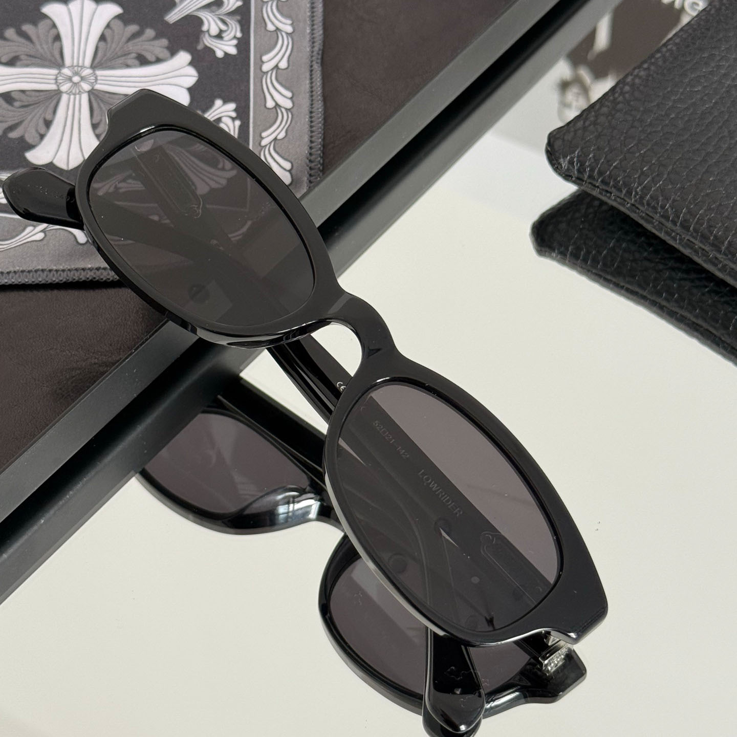 Chrome Hearts Low Rider Sunglasses - DopestKickz