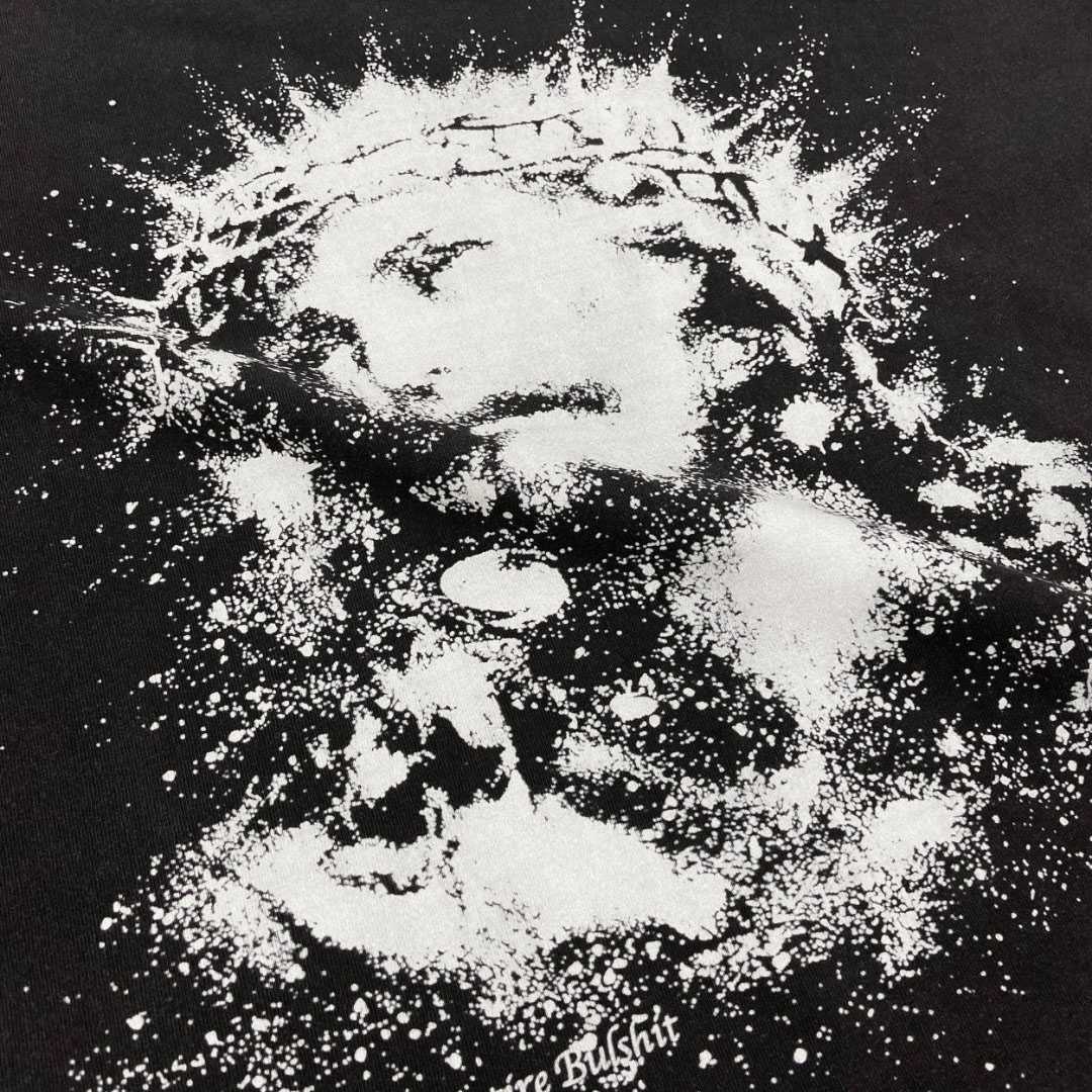 Saint Michael Saint Yourself Short-Sleeve Tee 'Black' - DopestKickz