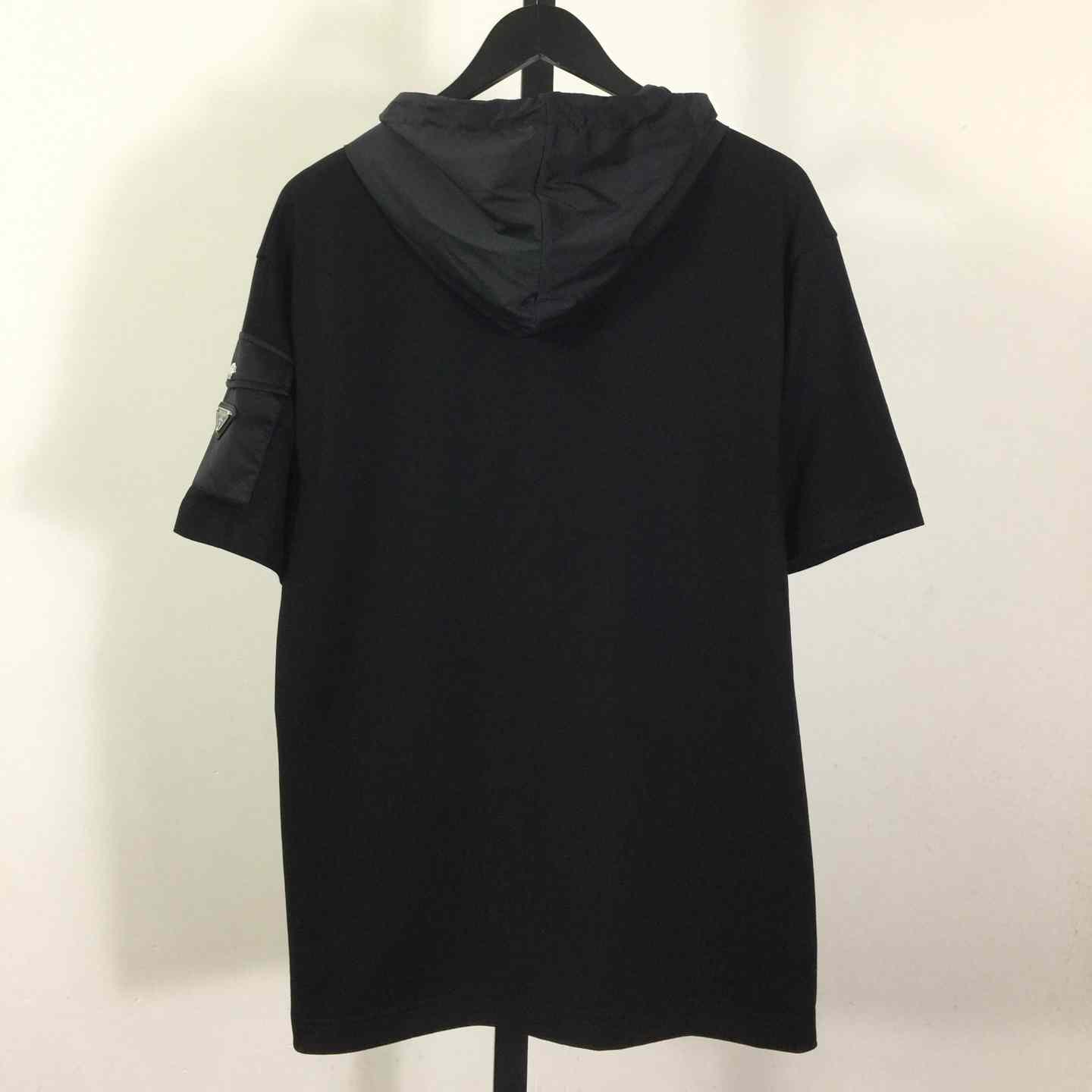 Prada Hooded T-shirt - DopestKickz