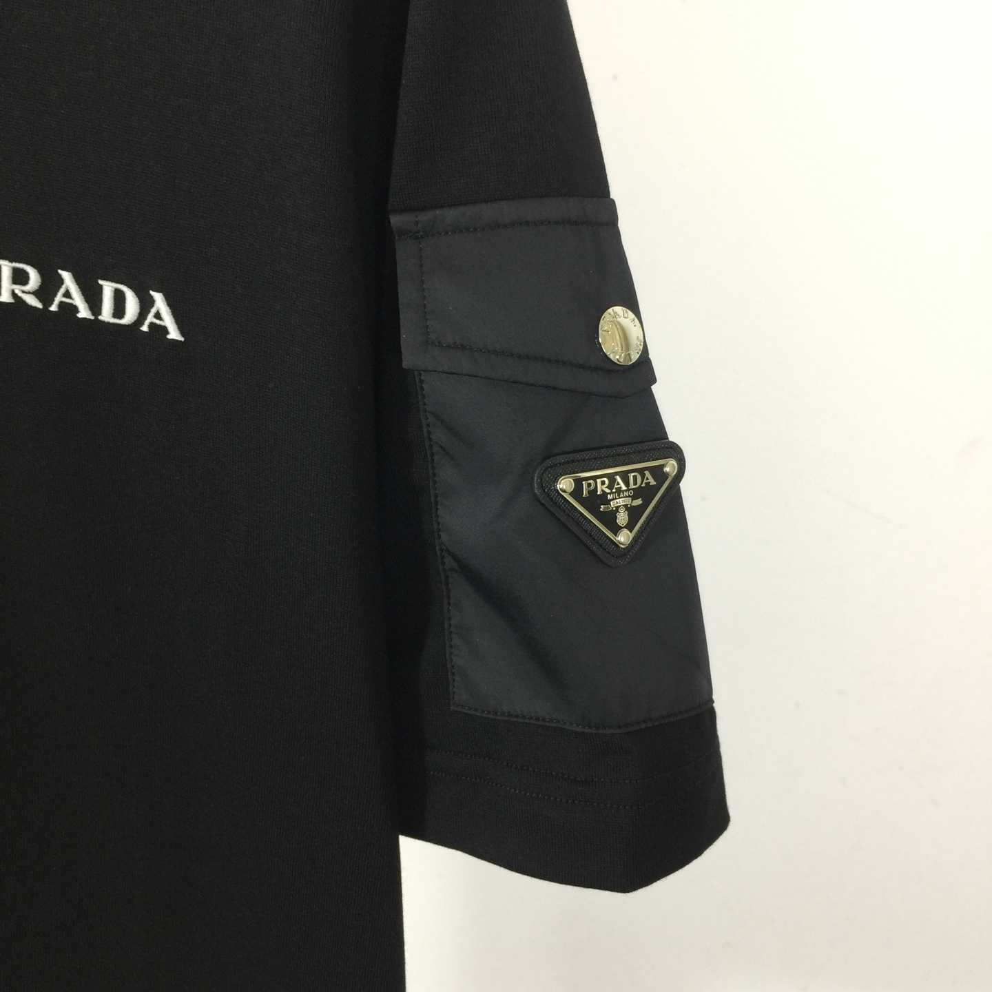 Prada Hooded T-shirt - DopestKickz