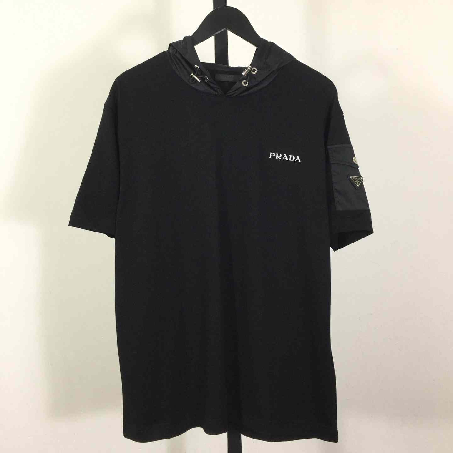 Prada Hooded T-shirt - DopestKickz