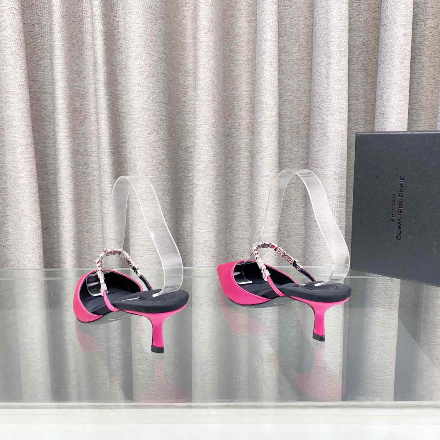 Alexander Wang Delphine Embellished Mid-heel Mules - DopestKickz