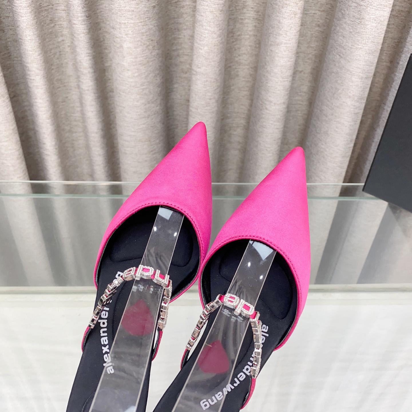 Alexander Wang Delphine Embellished Mid-heel Mules - DopestKickz