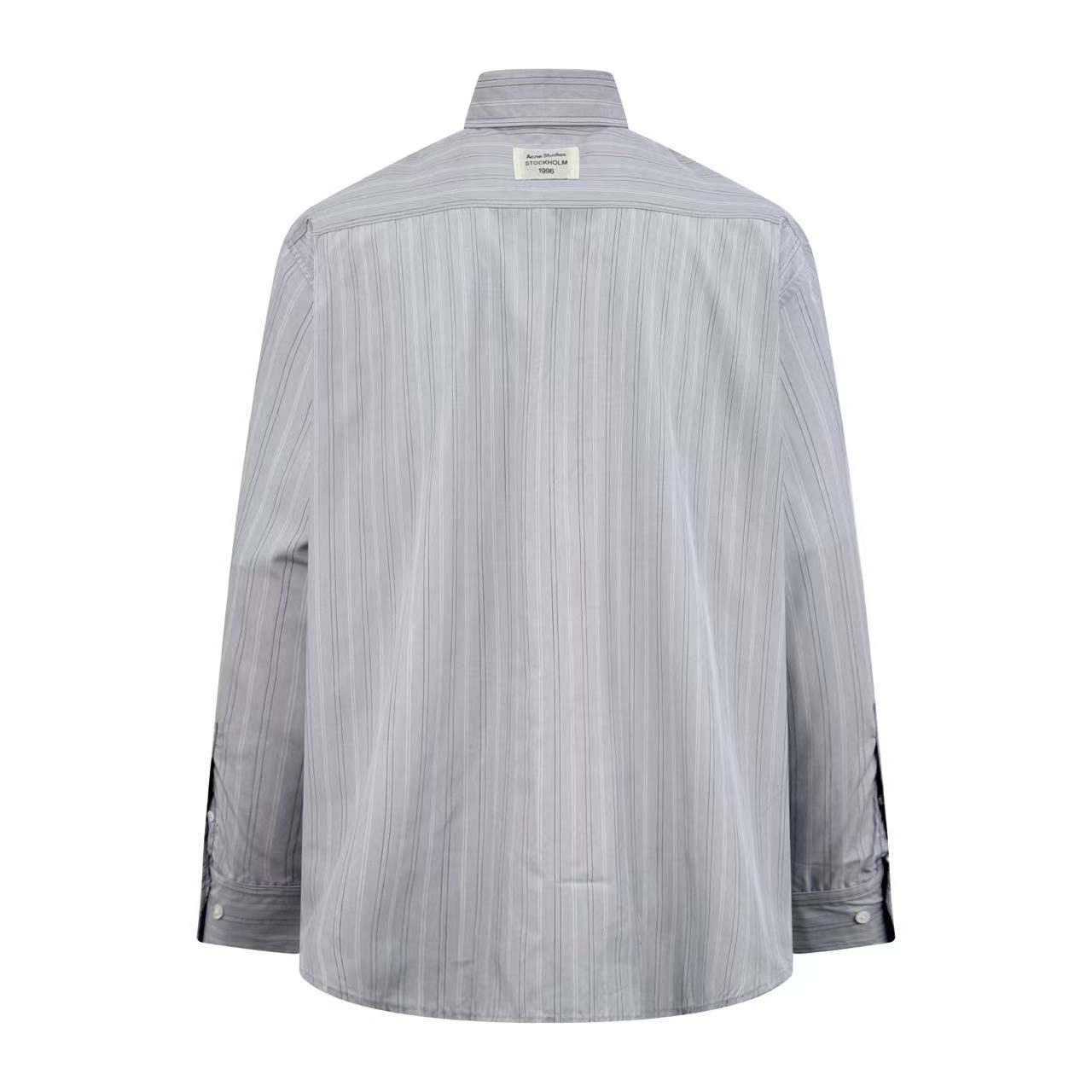 Acne Studios Striped Button-up Shirt - DopestKickz