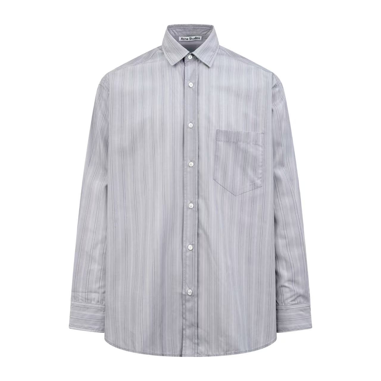 Acne Studios Striped Button-up Shirt - DopestKickz