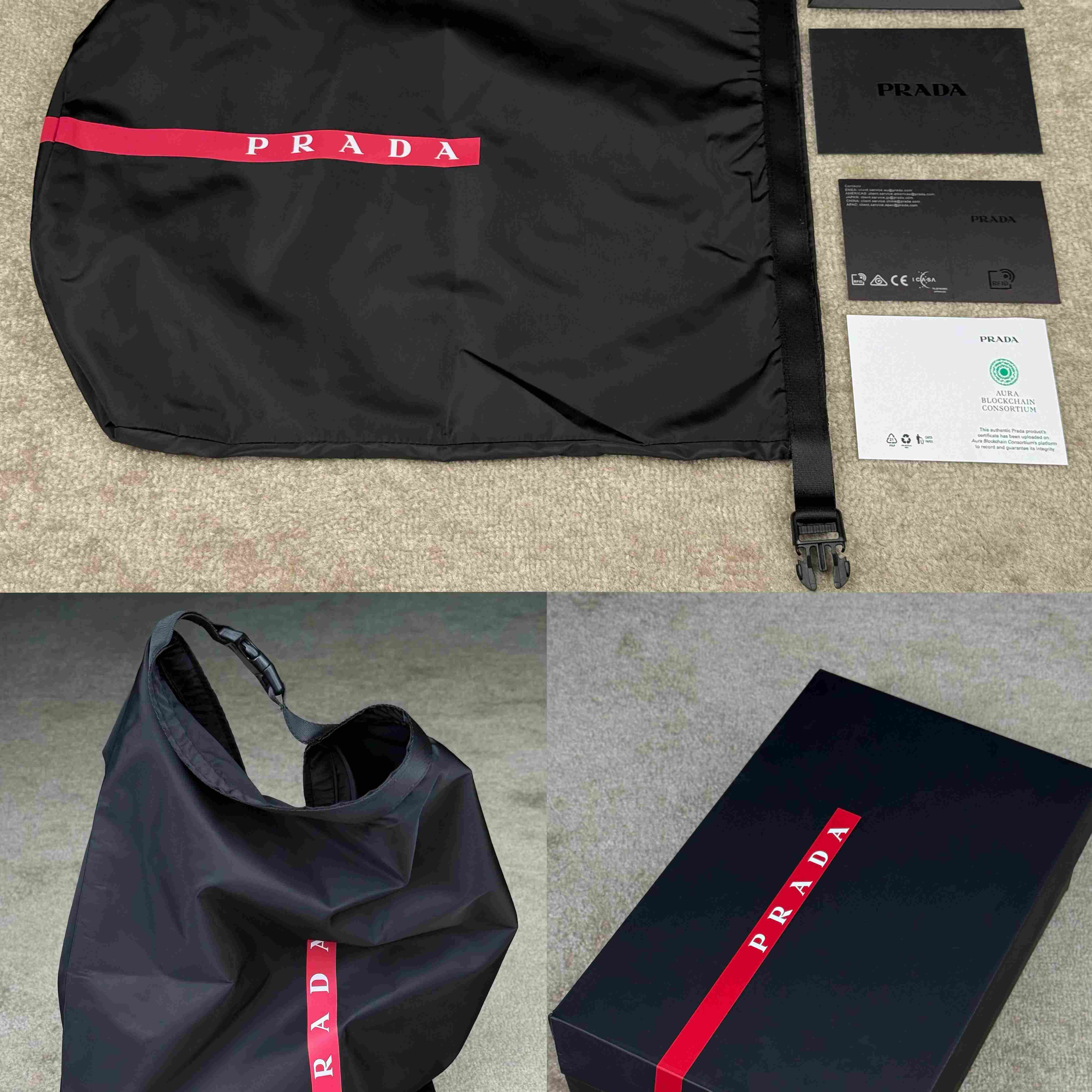 Patent Leather And Technical Fabric Prada America's Cup Sneakers - DopestKickz