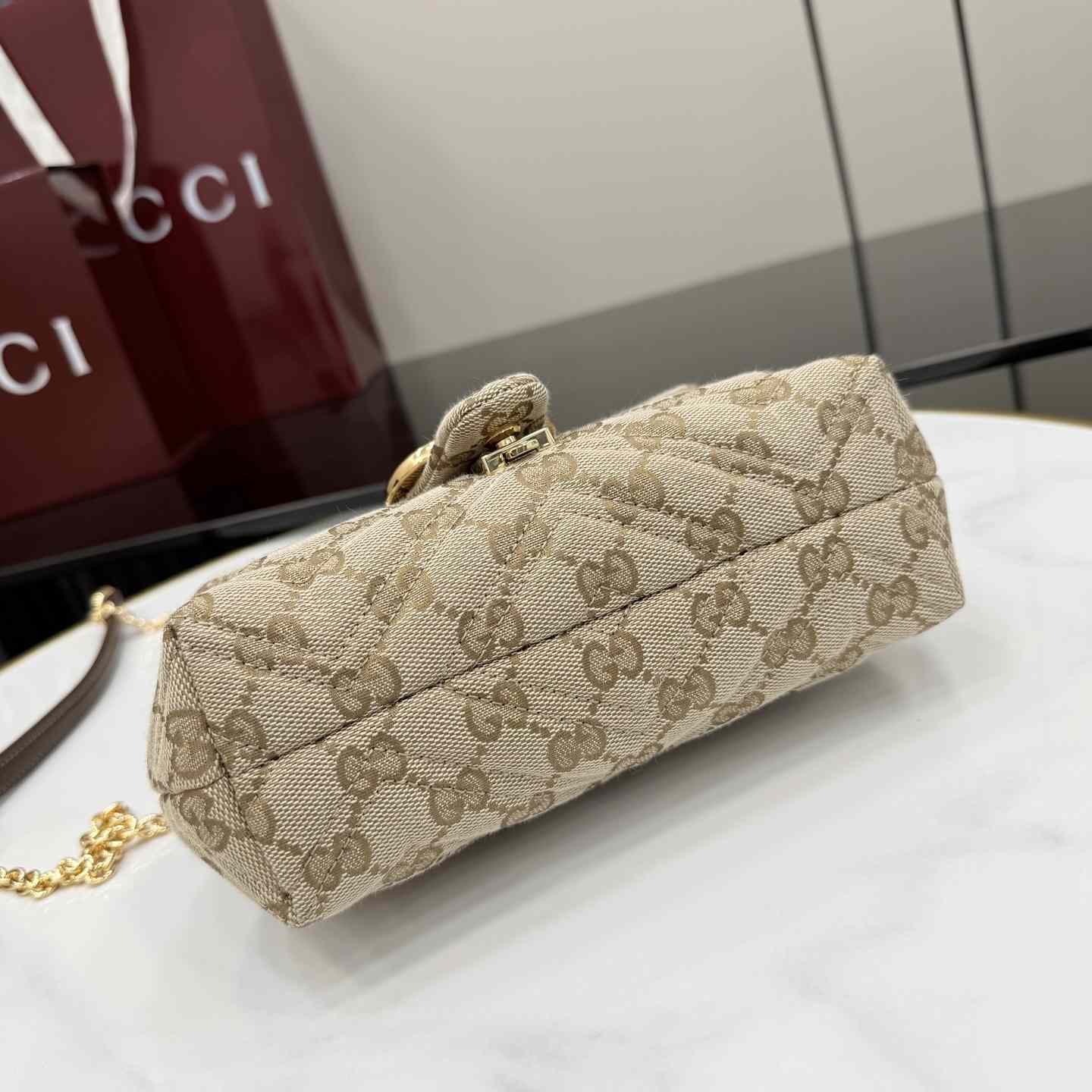 Gucci GG Marmont Mini Shoulder Bag - DopestKickz