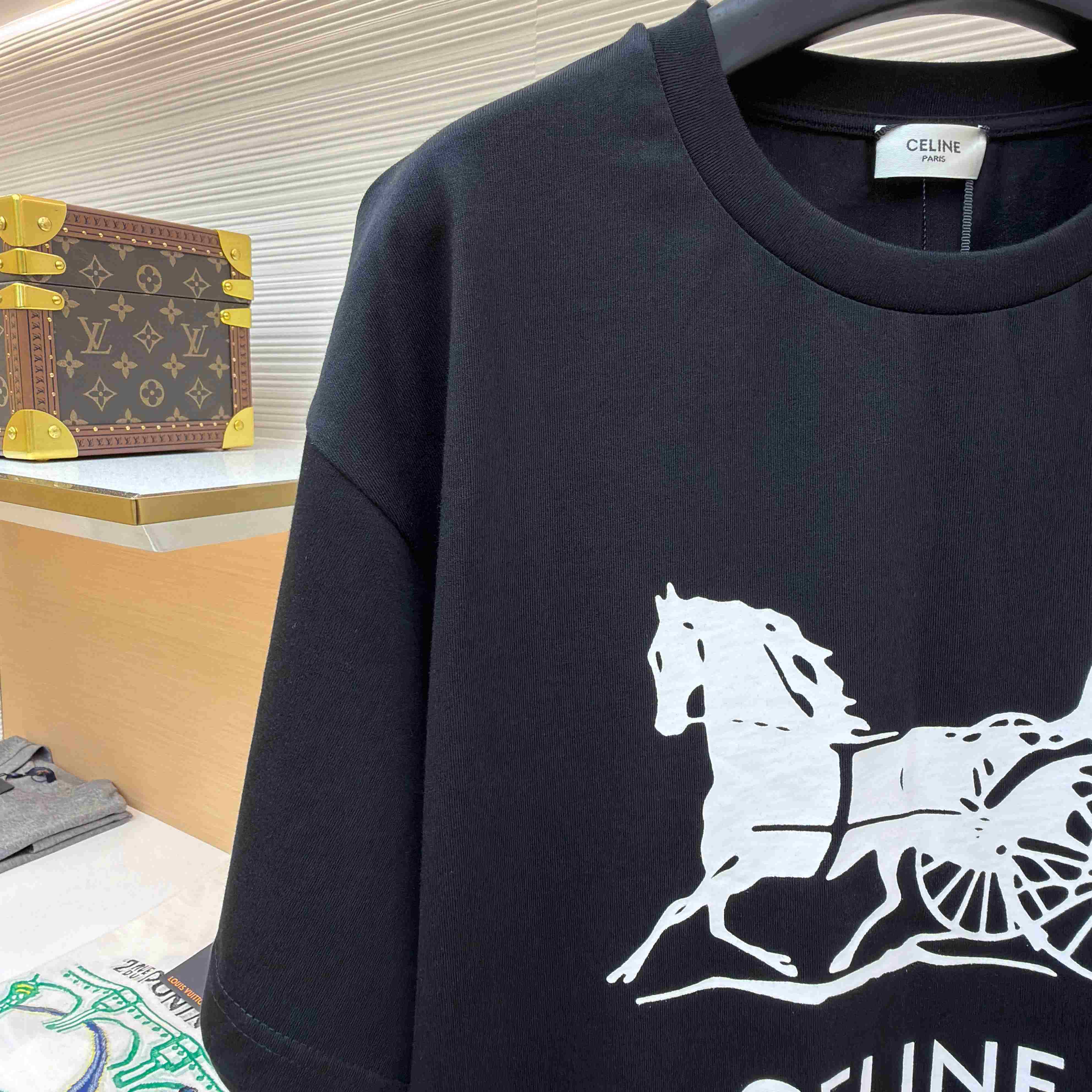 Celine T-shirt IN Cotton Jersey - DopestKickz