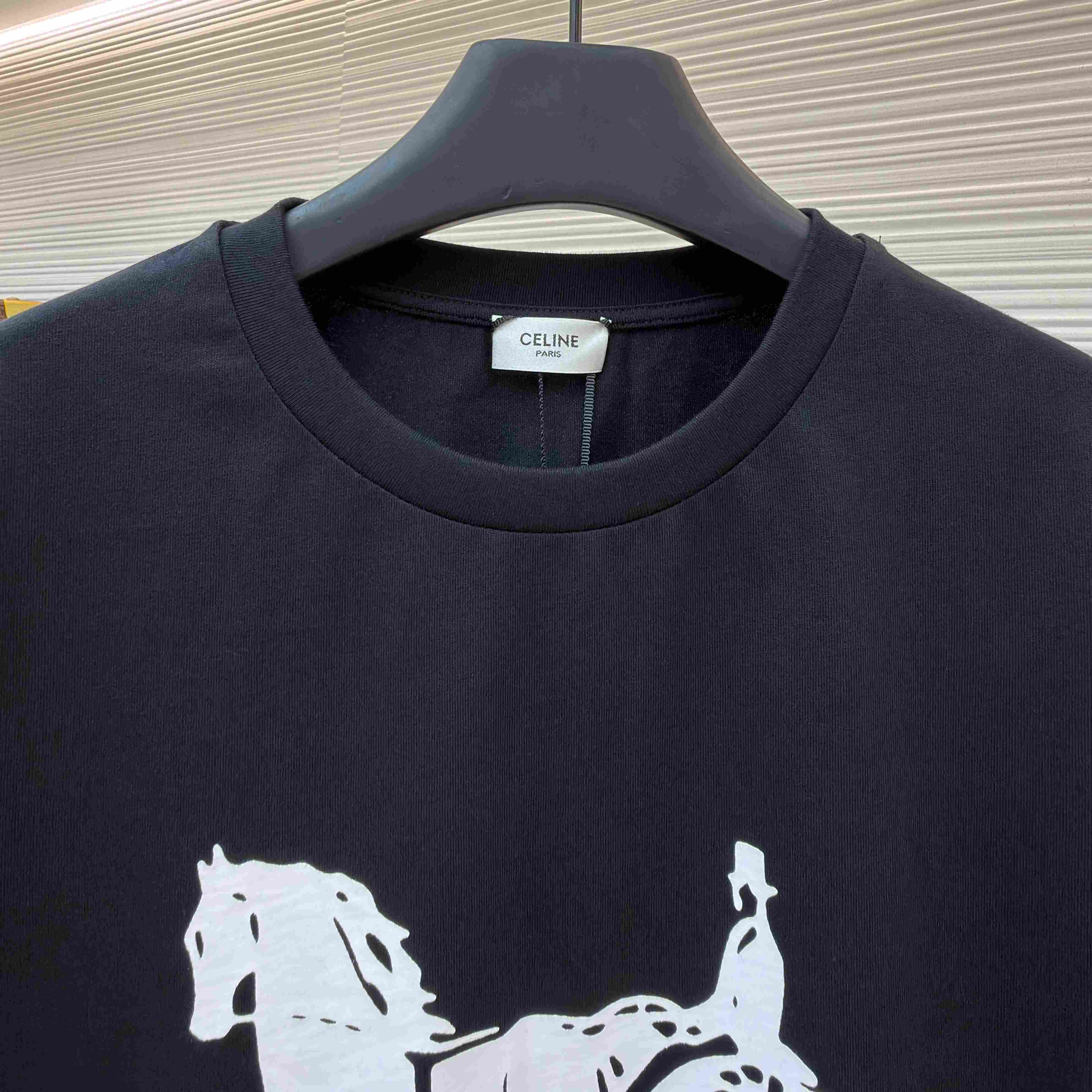 Celine T-shirt IN Cotton Jersey - DopestKickz