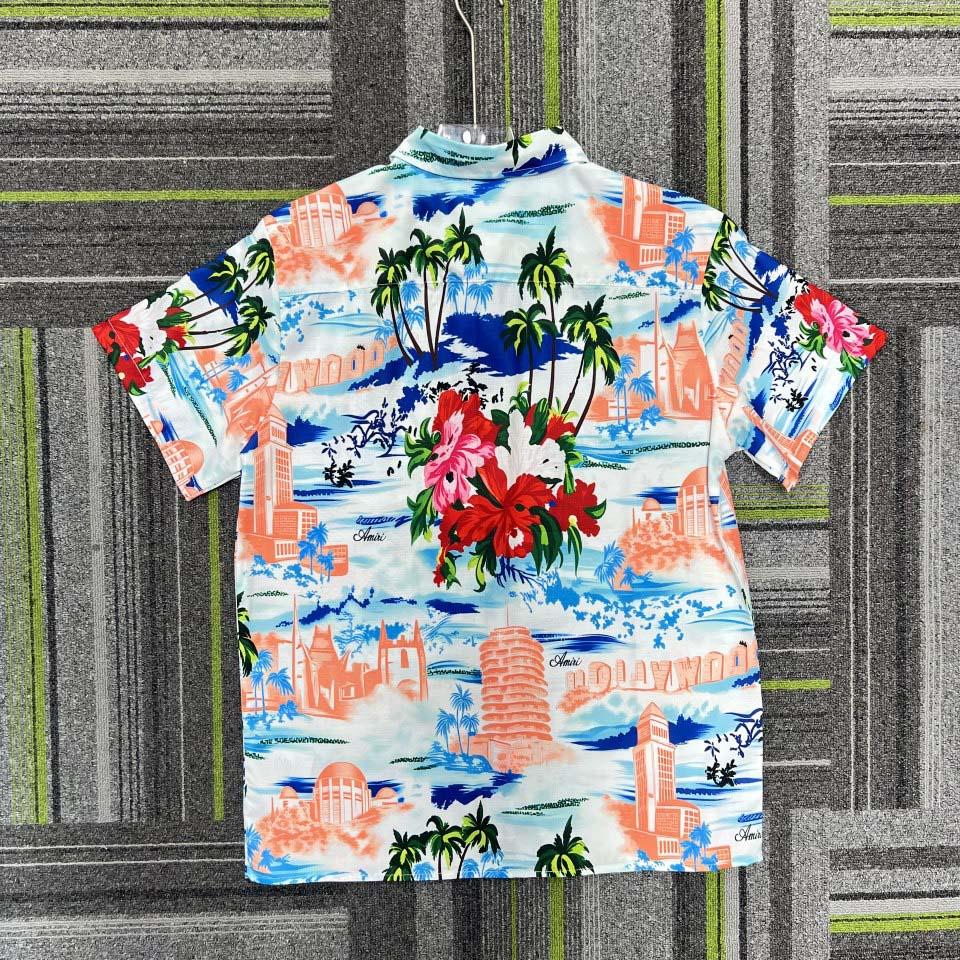 Amiri Cityscape Embellished Shirt 'Multicolor' - DopestKickz