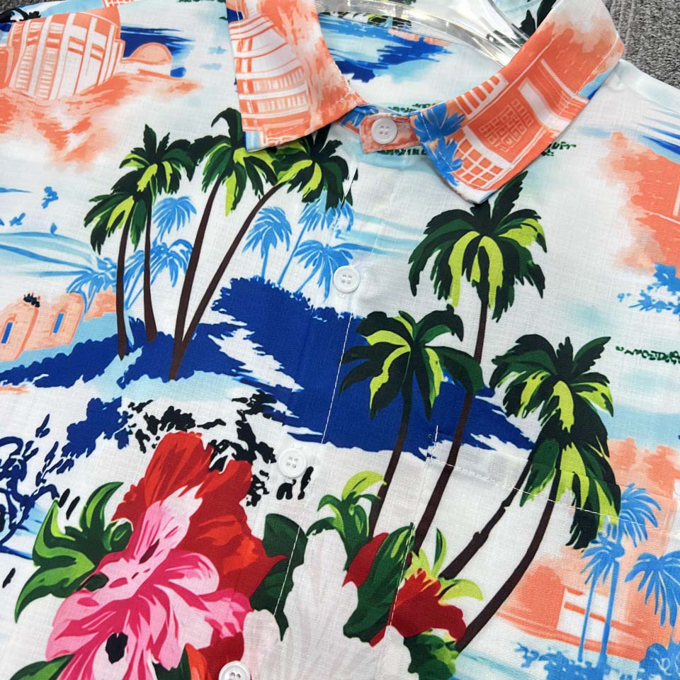 Amiri Cityscape Embellished Shirt 'Multicolor' - DopestKickz