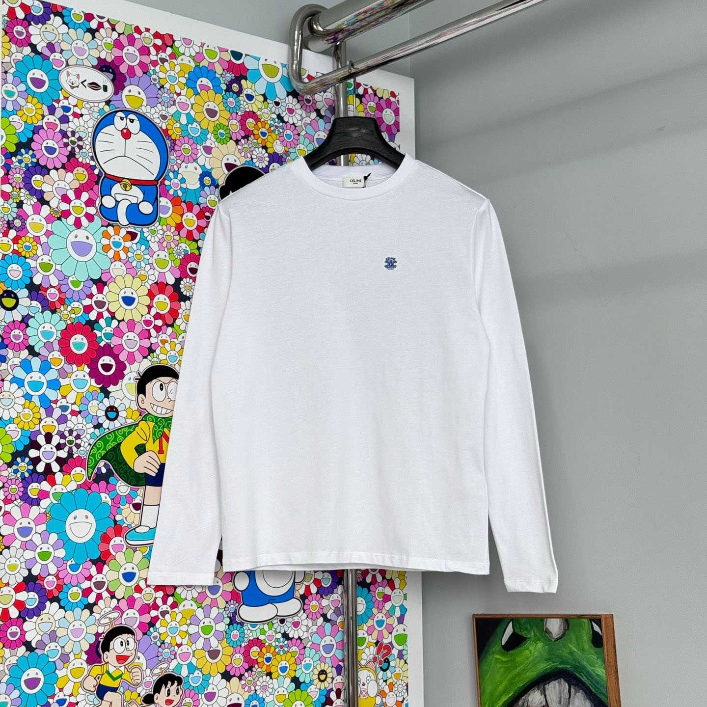 Celine Loose t-shirt IN Cotton Jersey - DopestKickz