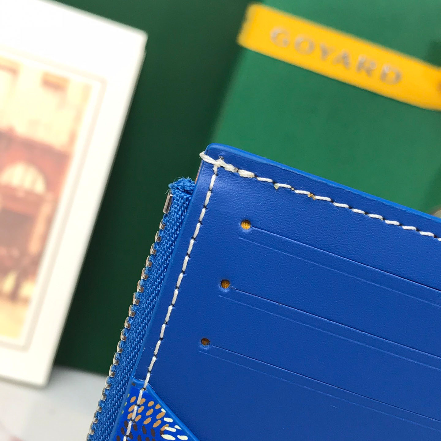 Goyard Bourbon Zipped Card Holder - DopestKickz
