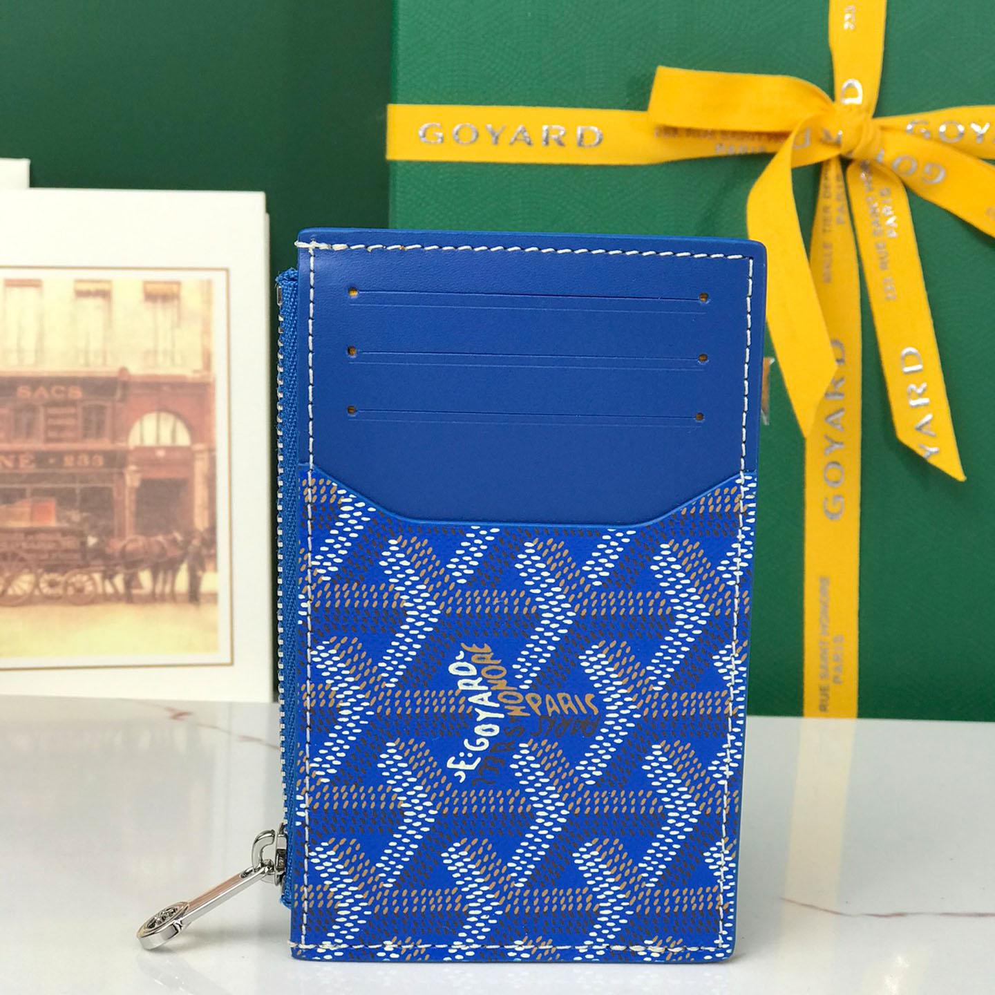 Goyard Bourbon Zipped Card Holder - DopestKickz