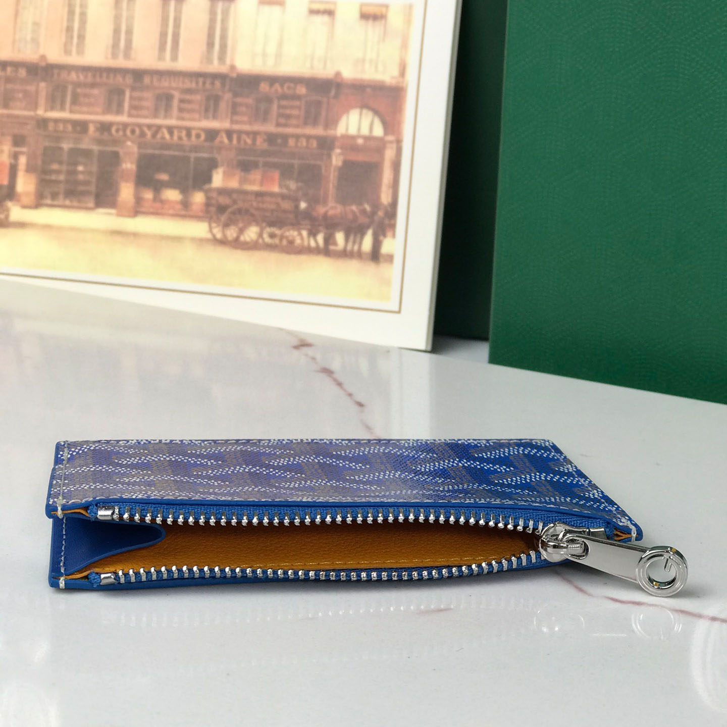 Goyard Bourbon Zipped Card Holder - DopestKickz