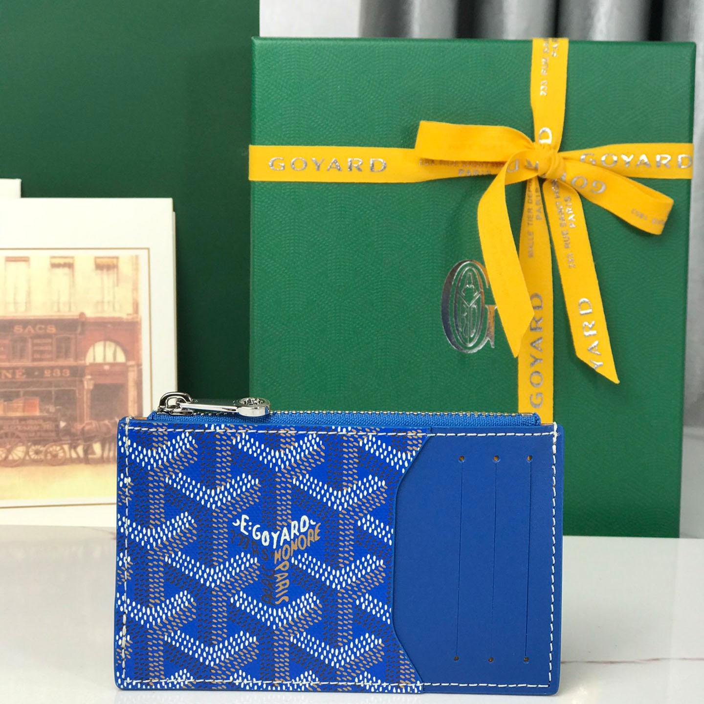 Goyard Bourbon Zipped Card Holder - DopestKickz
