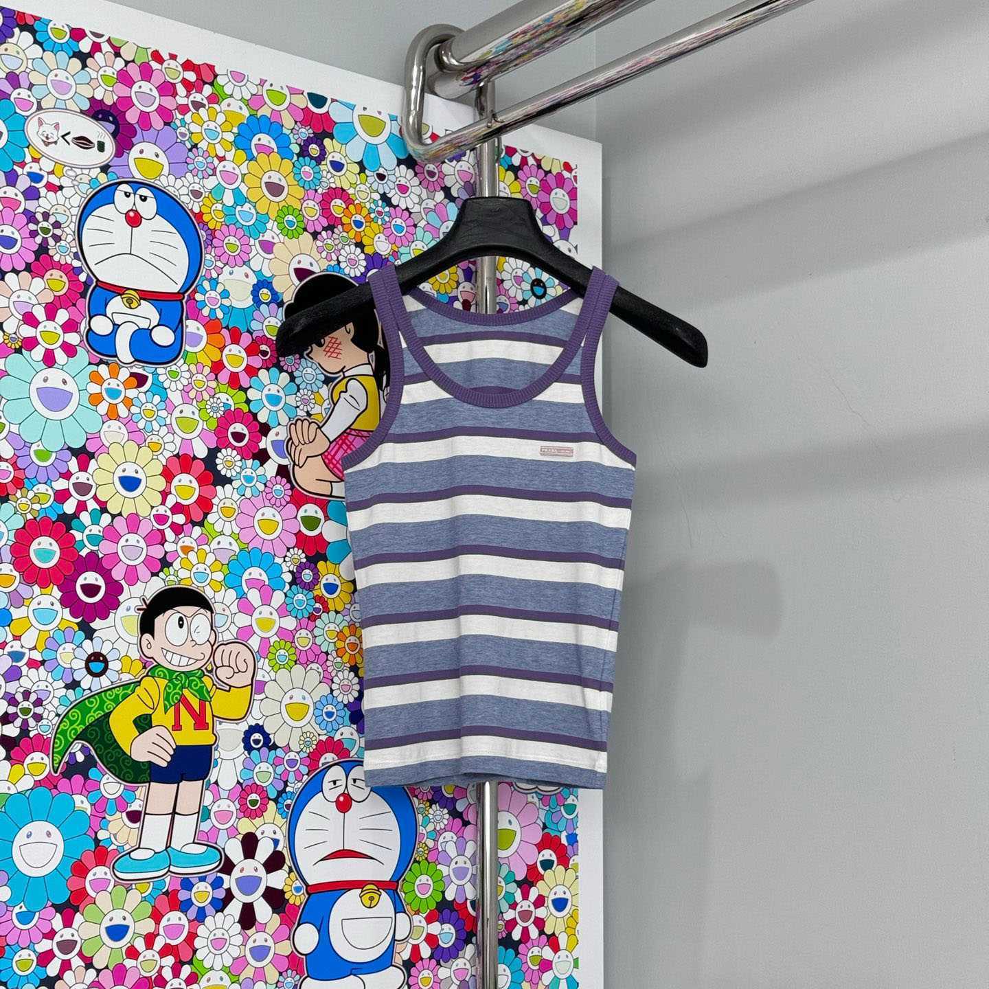 Prada Bayadere Stripe Jersey Tank Top - DopestKickz