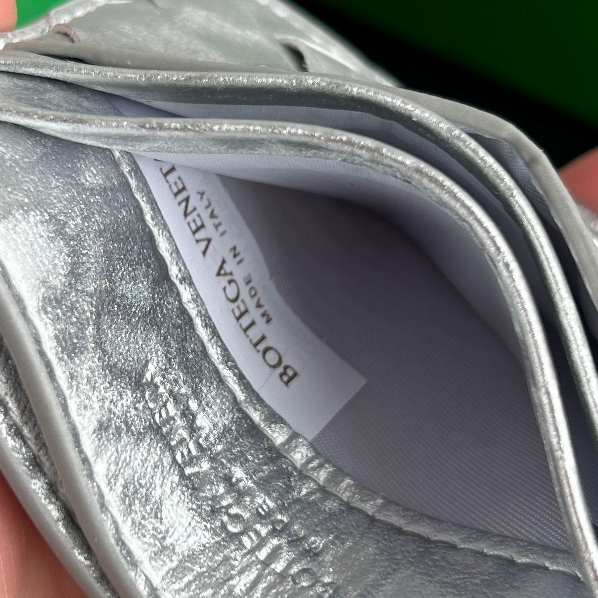 Bottega Veneta Intrecciato Credit Card Case - DopestKickz