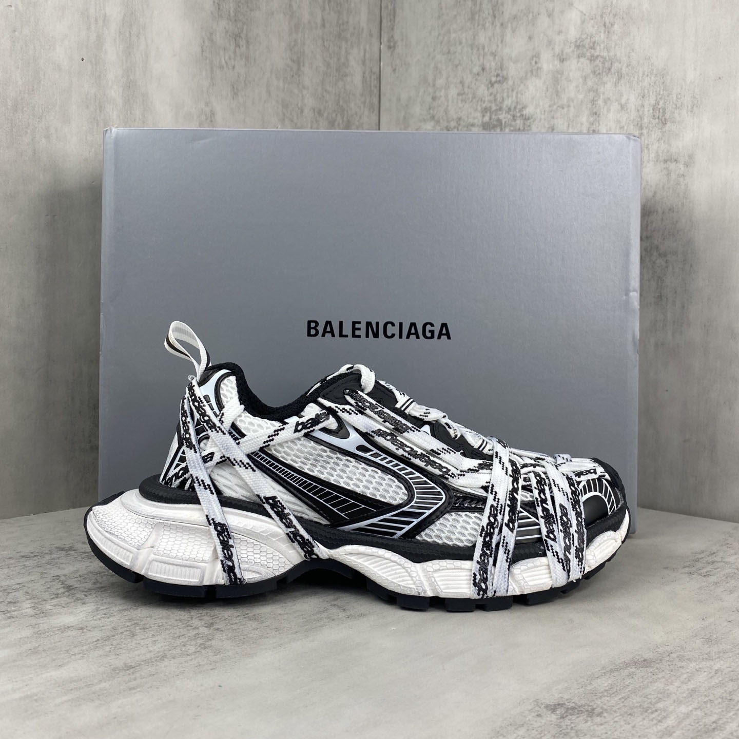Balenciaga Balenciaga 3XL Extreme Laces Logo Sneaker - DopestKickz