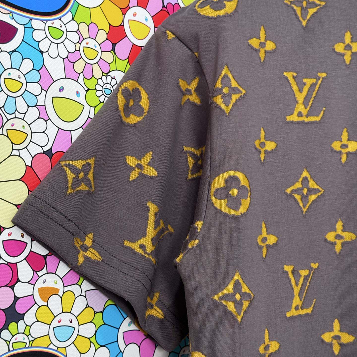 Louis Vuitton Monogram Short-Sleeved Crewneck - DopestKickz