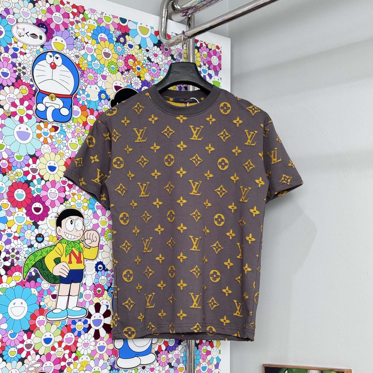 Louis Vuitton Monogram Short-Sleeved Crewneck - DopestKickz