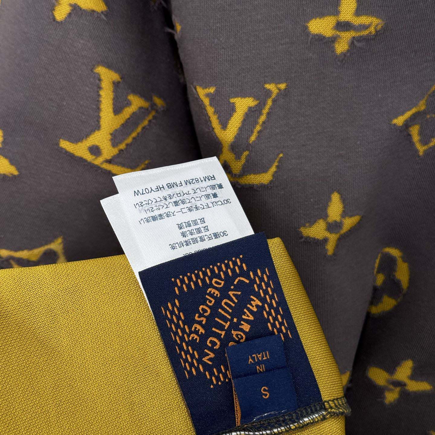 Louis Vuitton Monogram Short-Sleeved Crewneck - DopestKickz