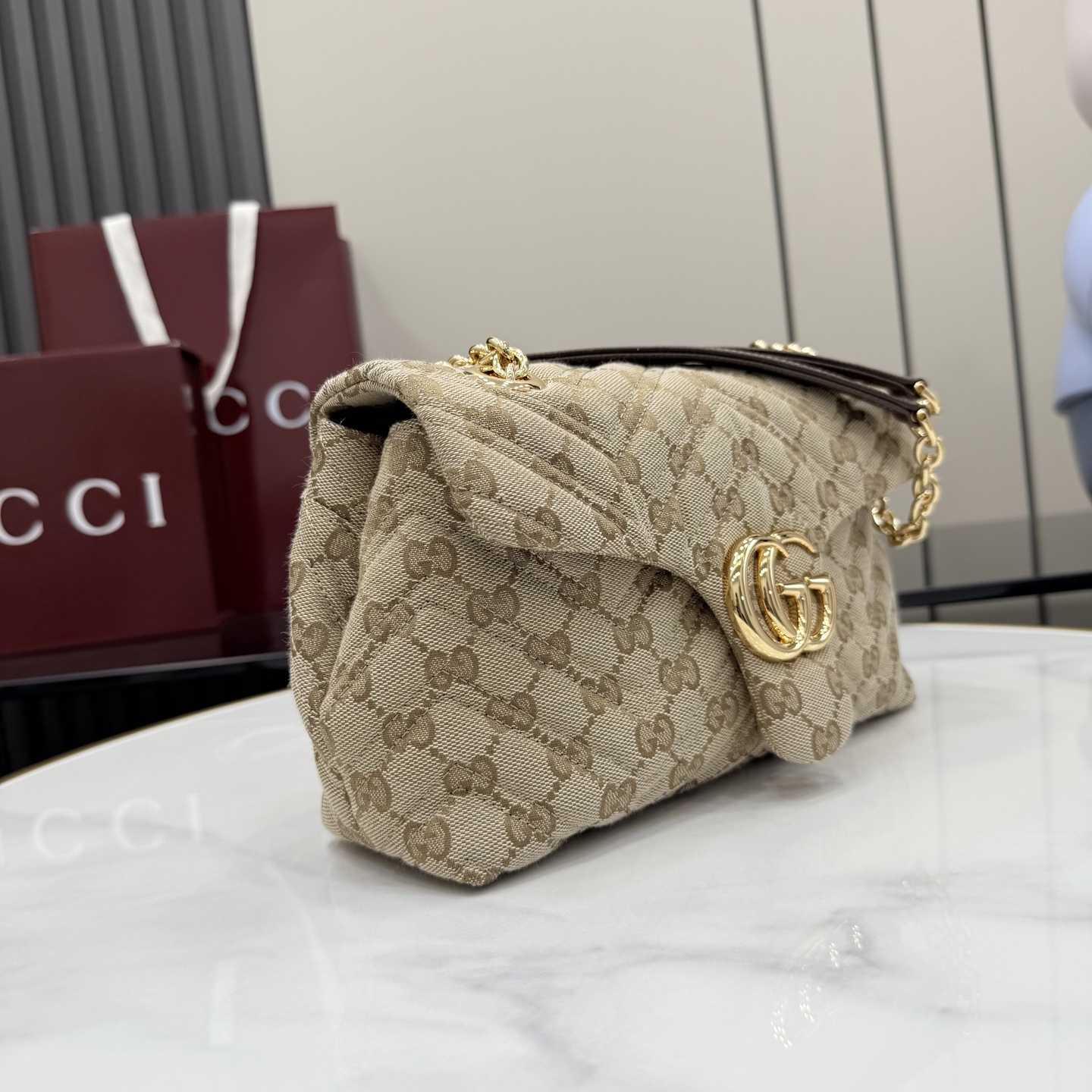 Gucci GG Marmont Small Shoulder Bag - DopestKickz