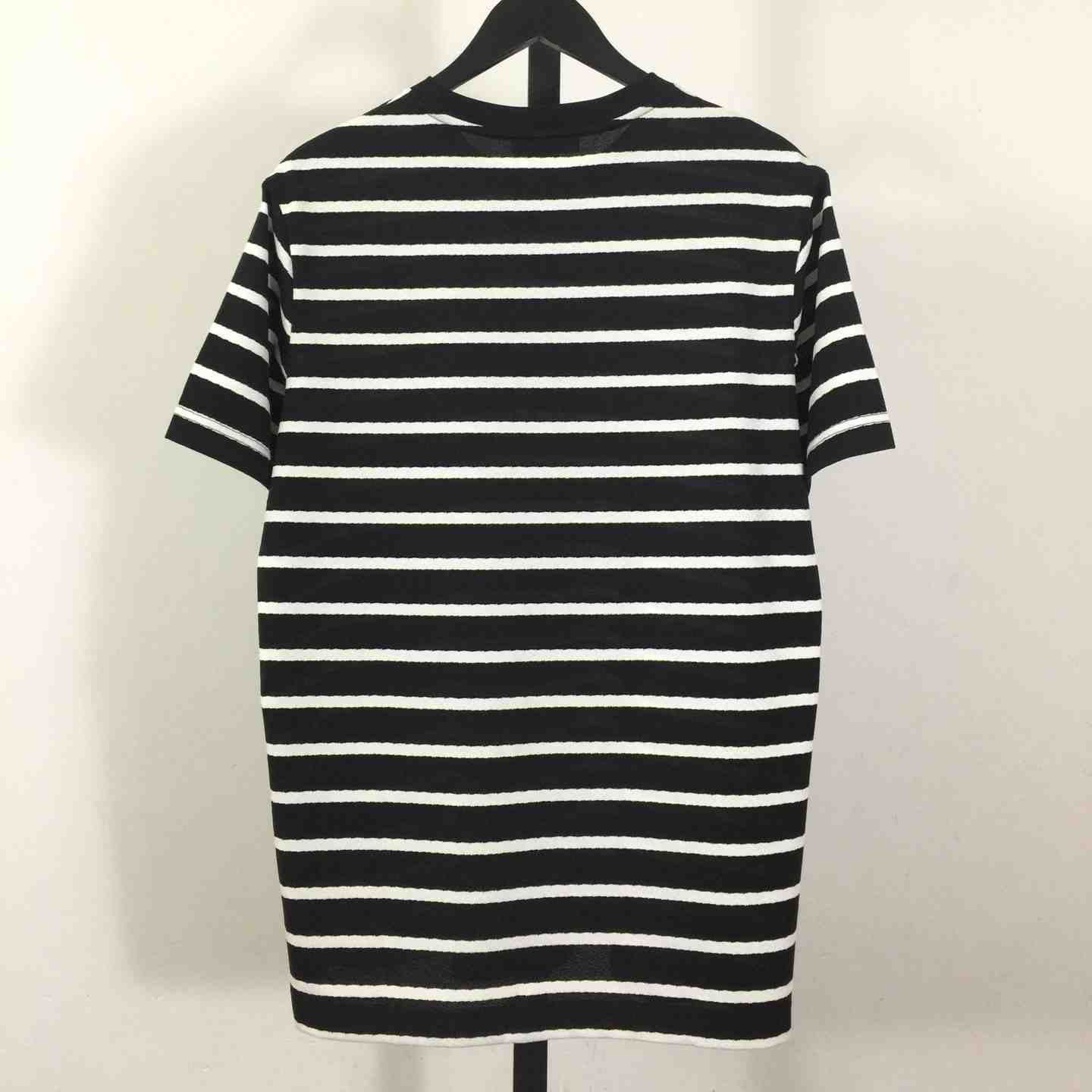 Prada Striped Short Sleeve Cotton T-Shirt - DopestKickz